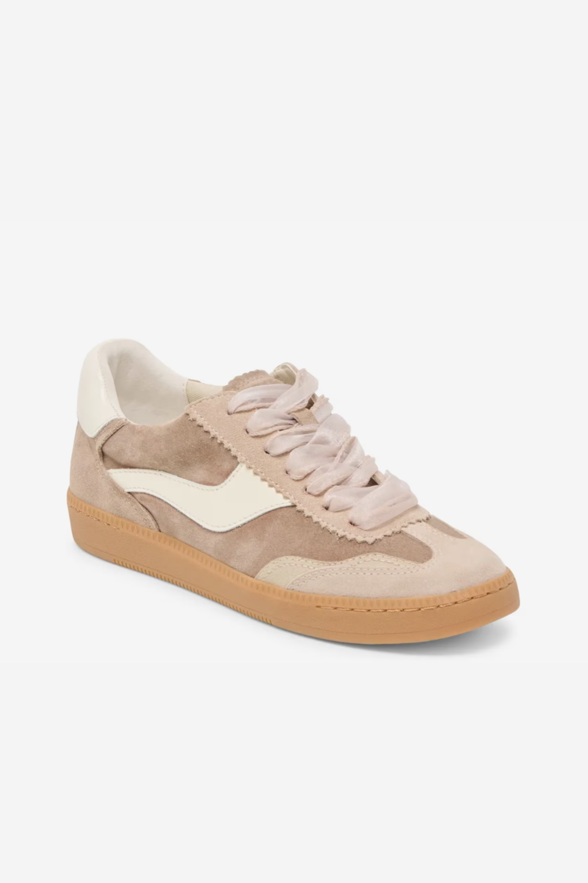 Dolce Vita Notice Sneakers - Dark Taupe Suede
