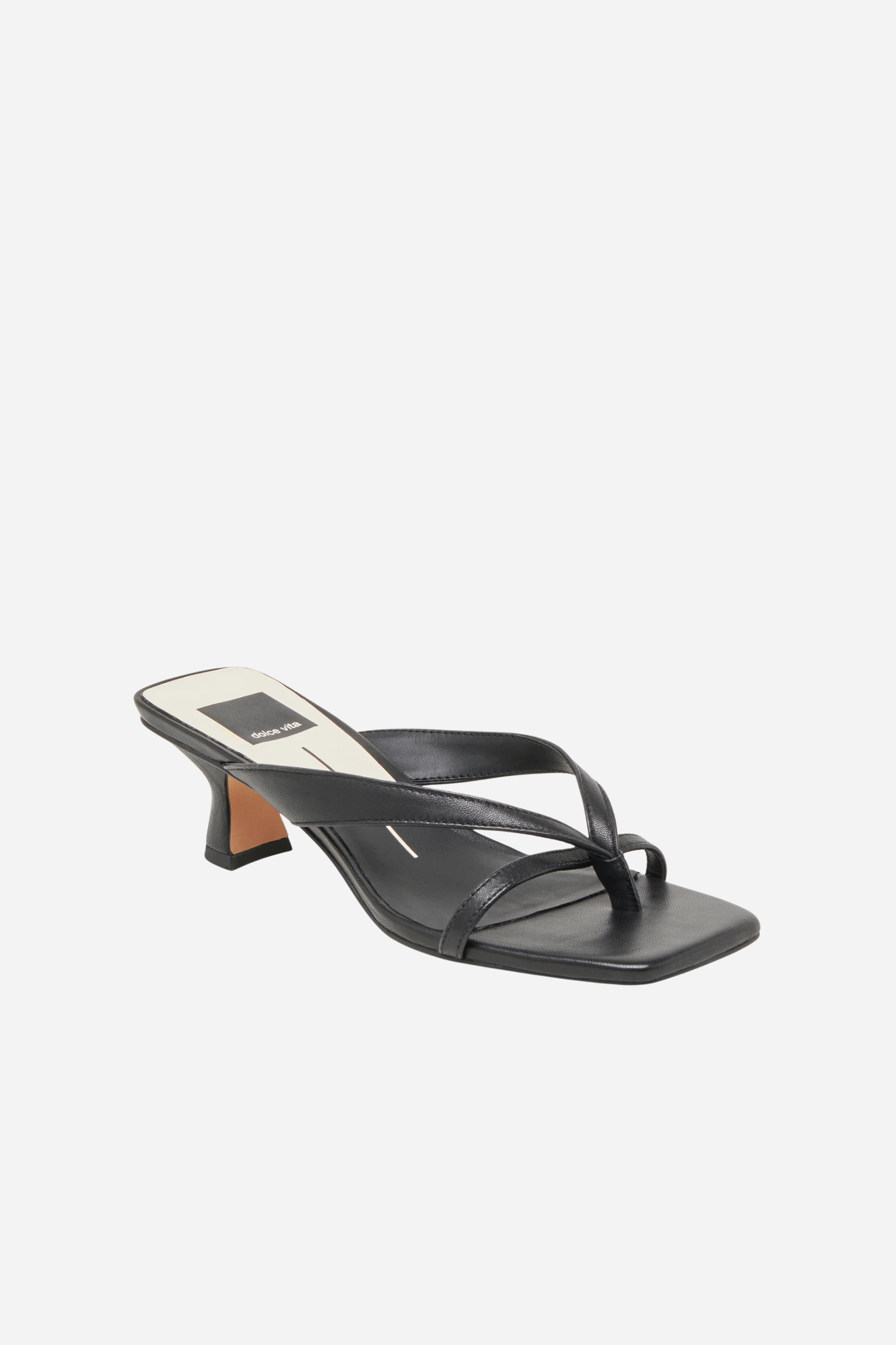 Dolce Vita Brevel Heels - Black Leather