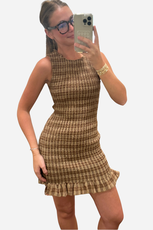 Nova Smocked Mini Dress
