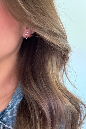 18K Riley Diamond Earrings