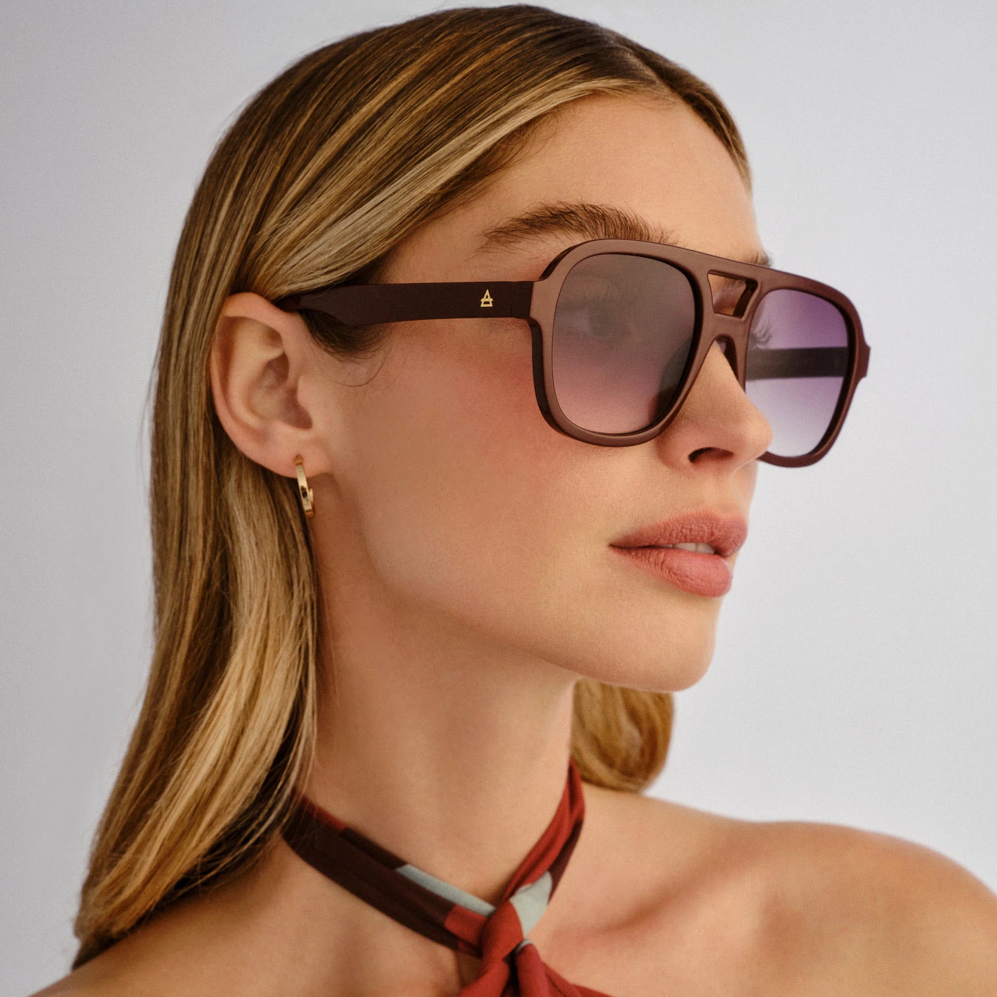 Whirlpool Sunglasses - Burgundy