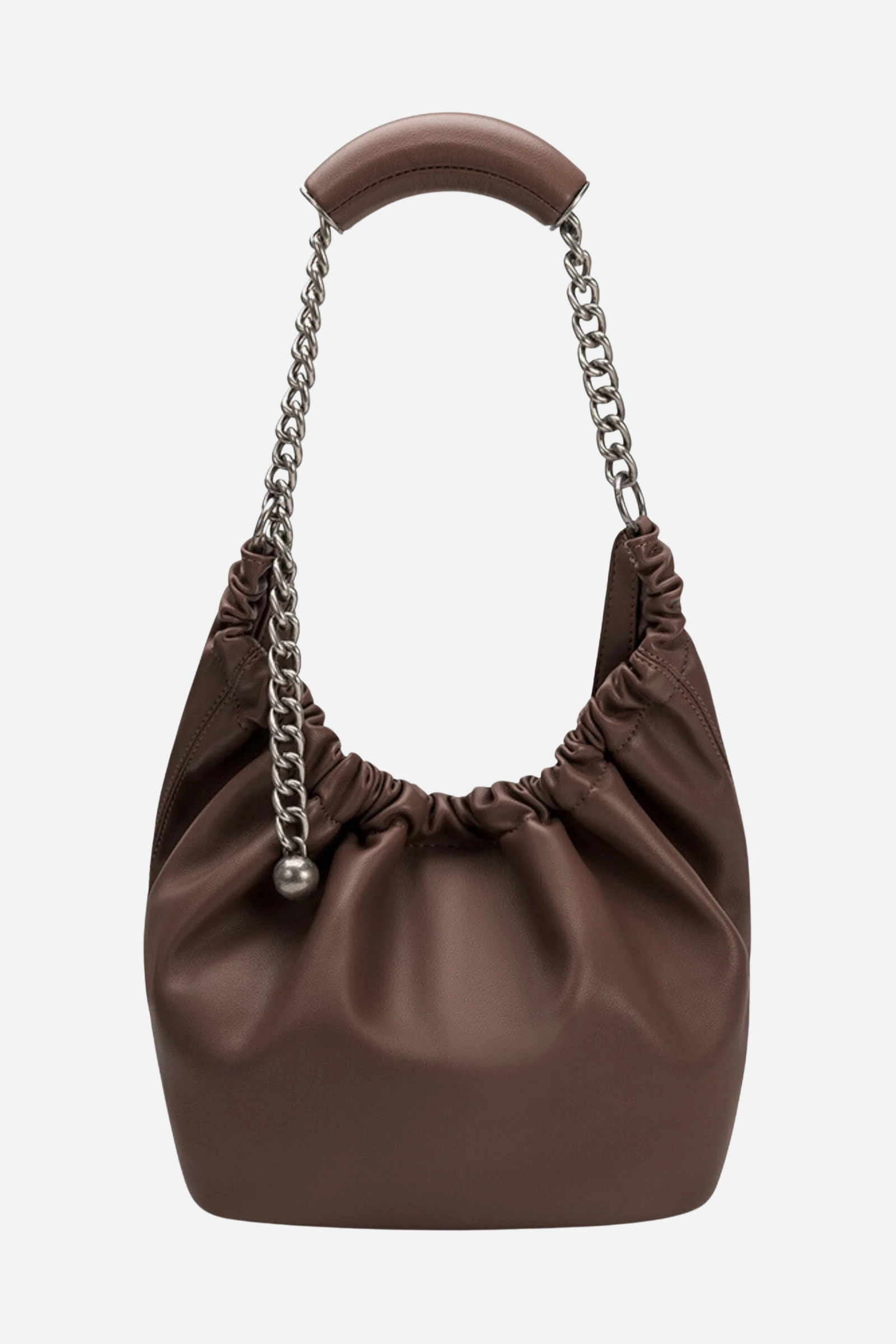 Melie Bianco - Kinsley Shoulder Bag - Chocolate