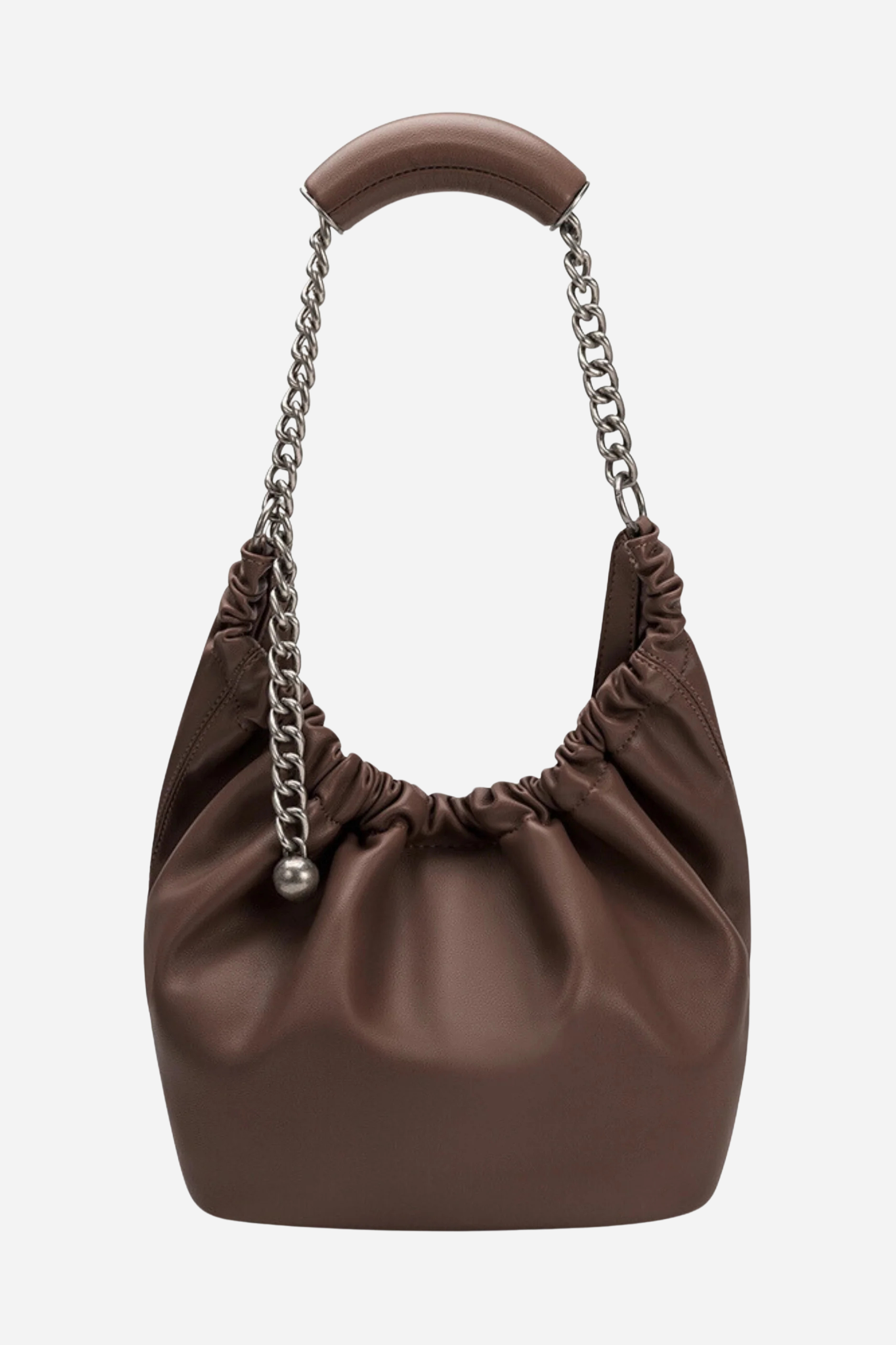 Melie Bianco - Kinsley Shoulder Bag - Chocolate