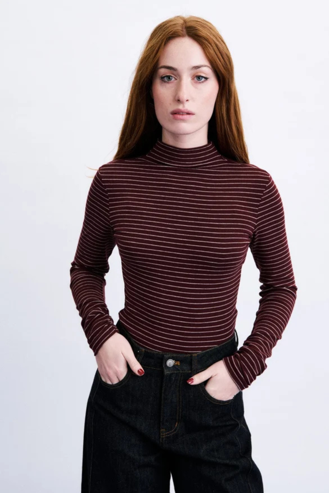 FRNCH Odori T-shirt - BORDEAUX