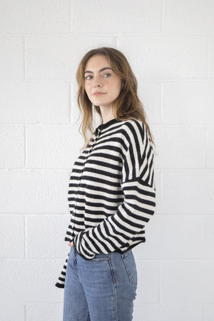 Piper Striped Cardigan