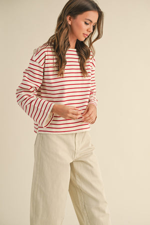 Striped Basic Top