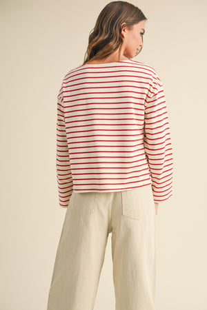 Striped Basic Top