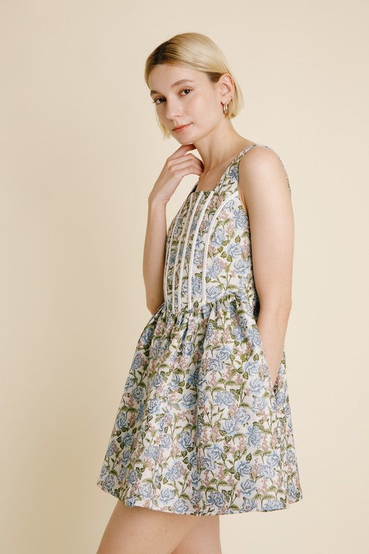 Flora Corset Mini Dress