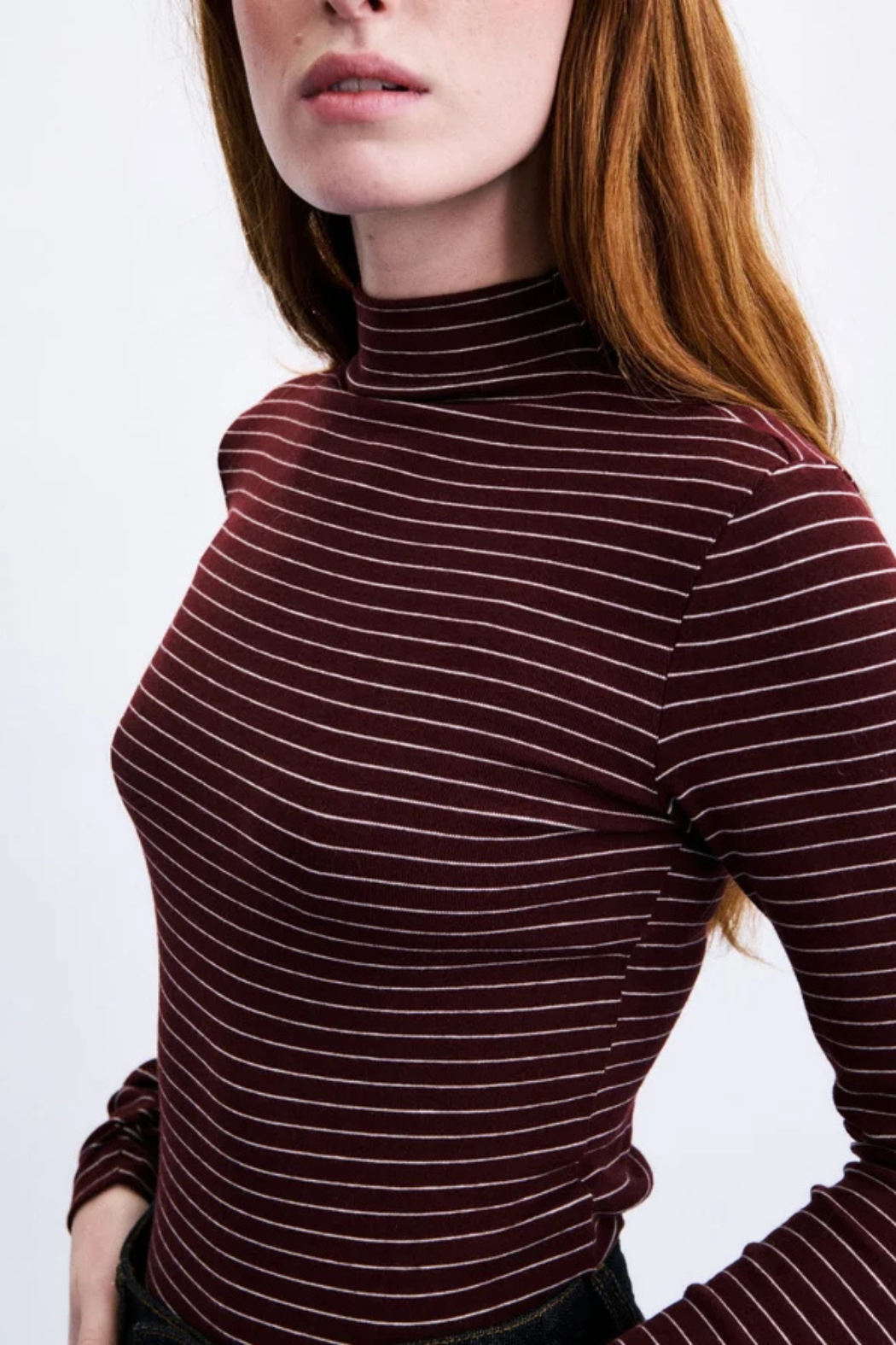 FRNCH Odori T-shirt - BORDEAUX