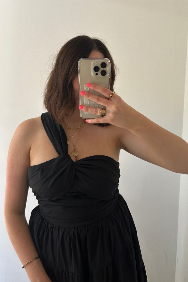 Christy Poplin Maxi Dress