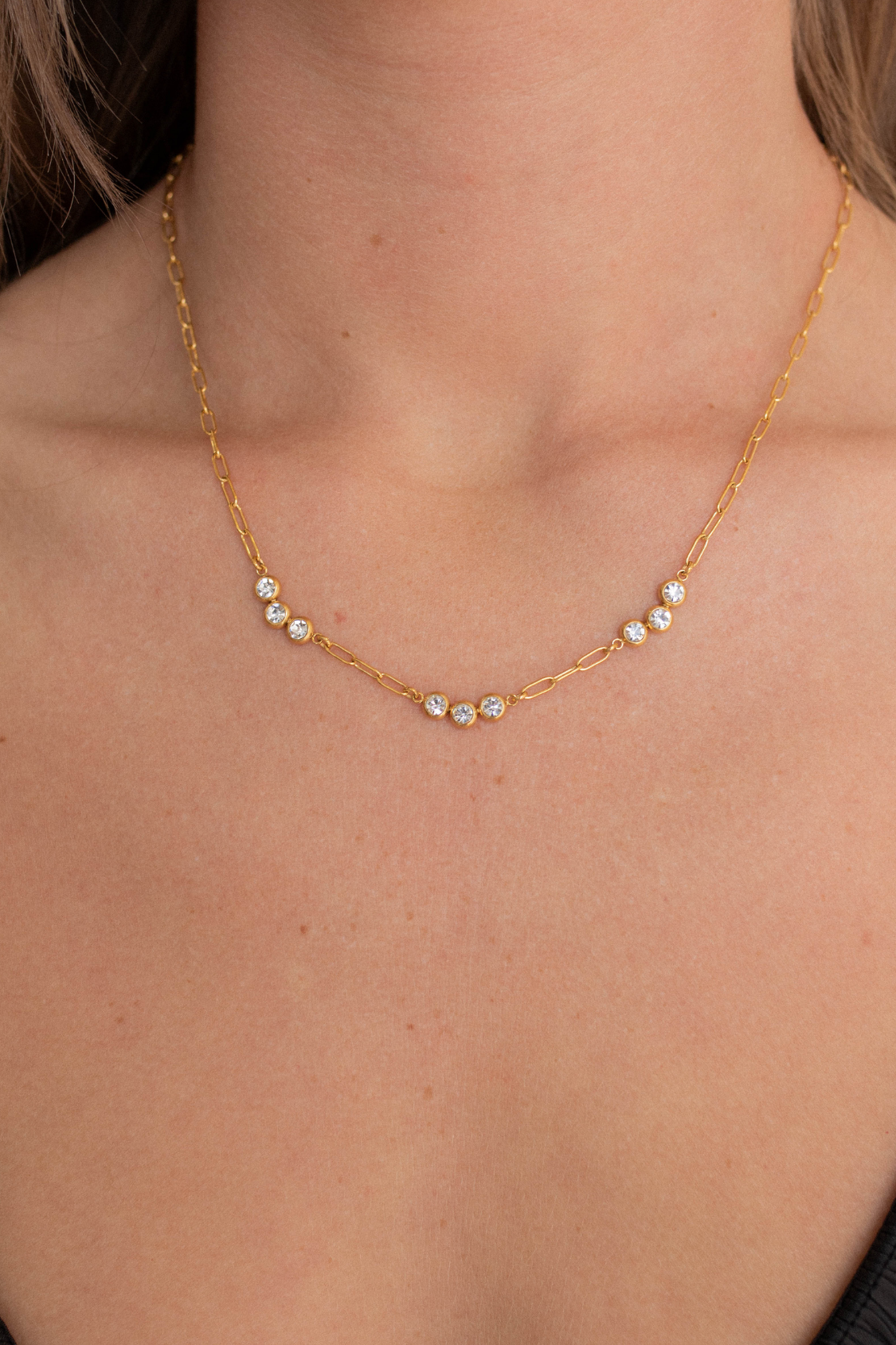18K Diamond Chain Necklace