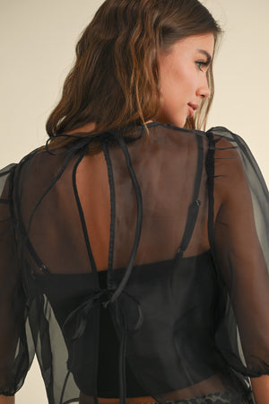 My Way Sheer Top