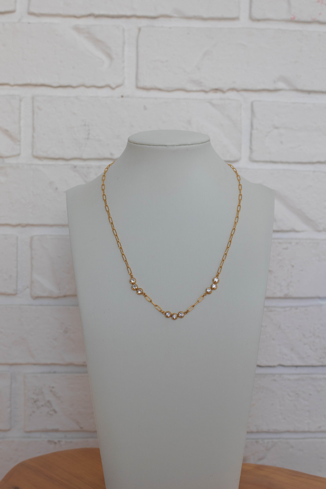 18K Diamond Chain Necklace