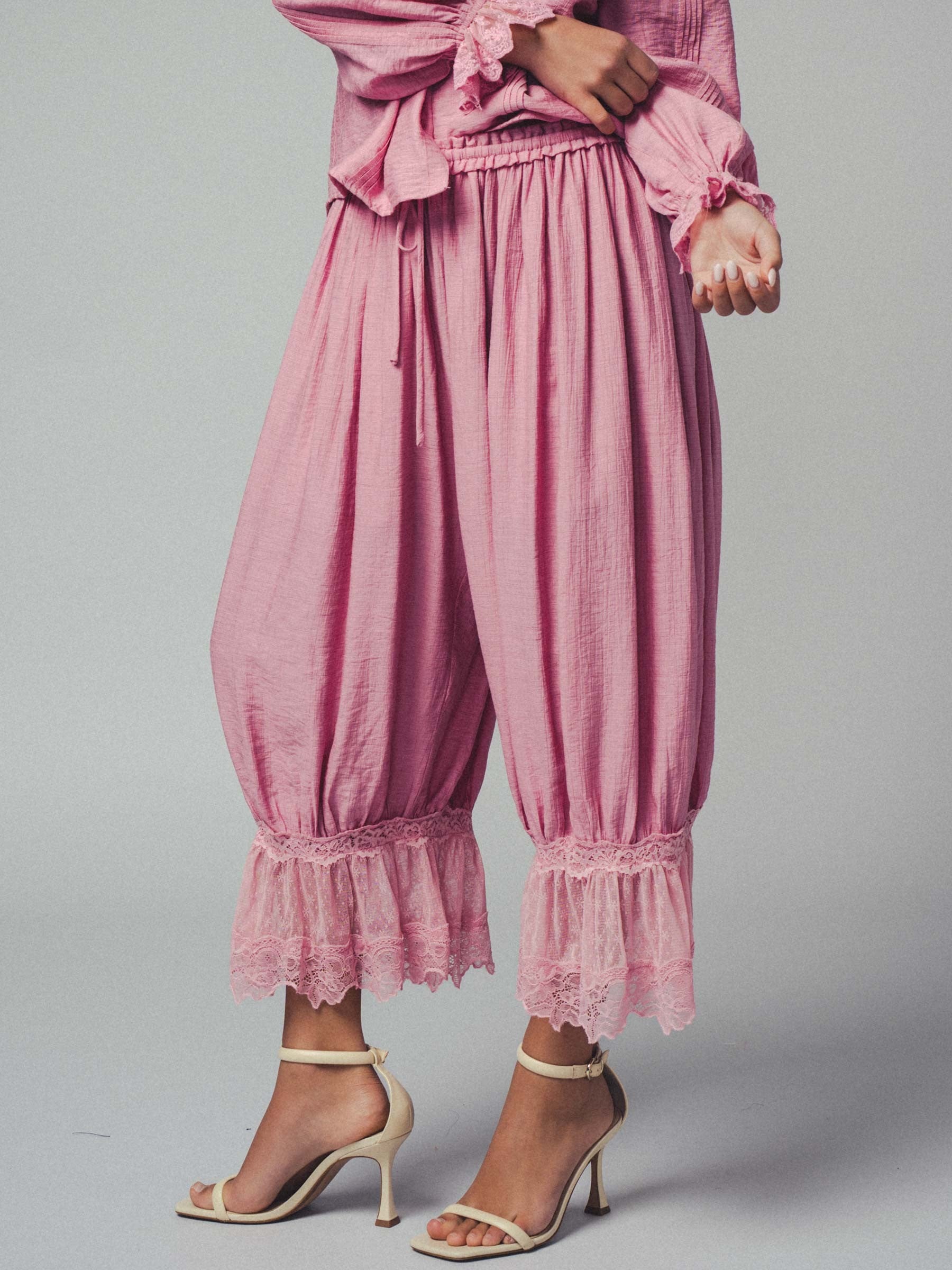 Angelic Bloomer Pants - Pink