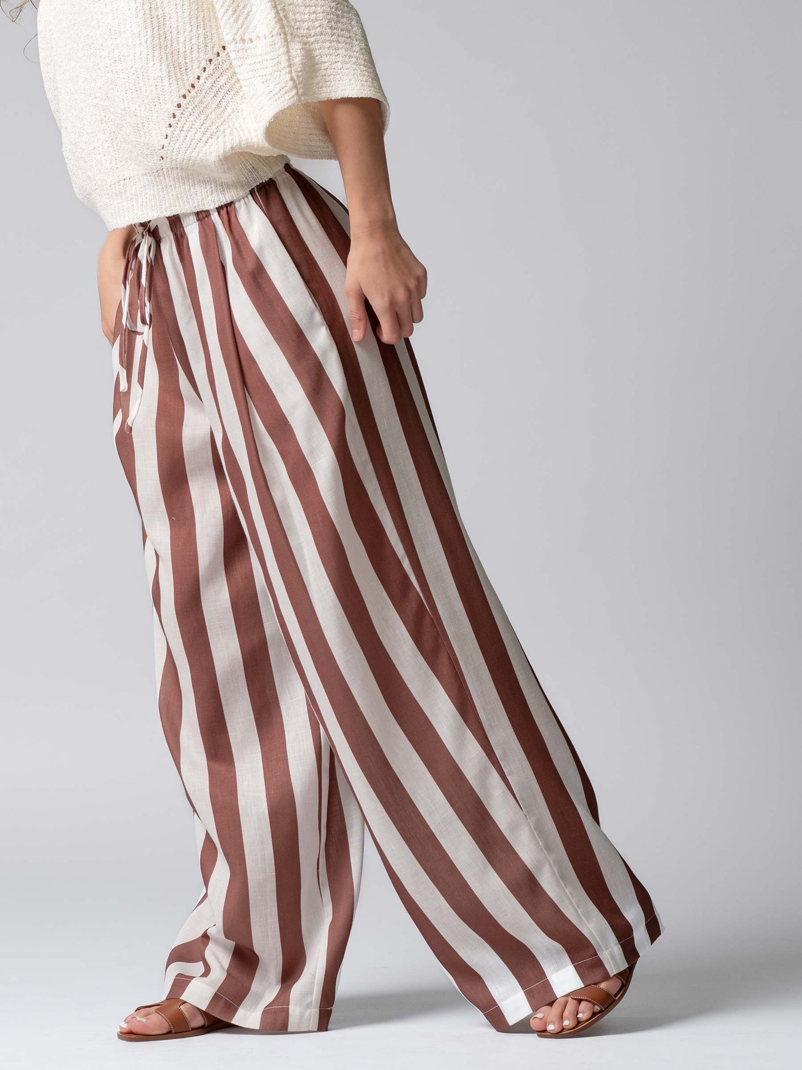 Air Flow Linen Blend Pants