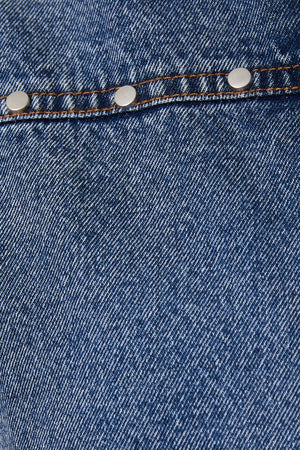 Denim Stud Barn Jacket