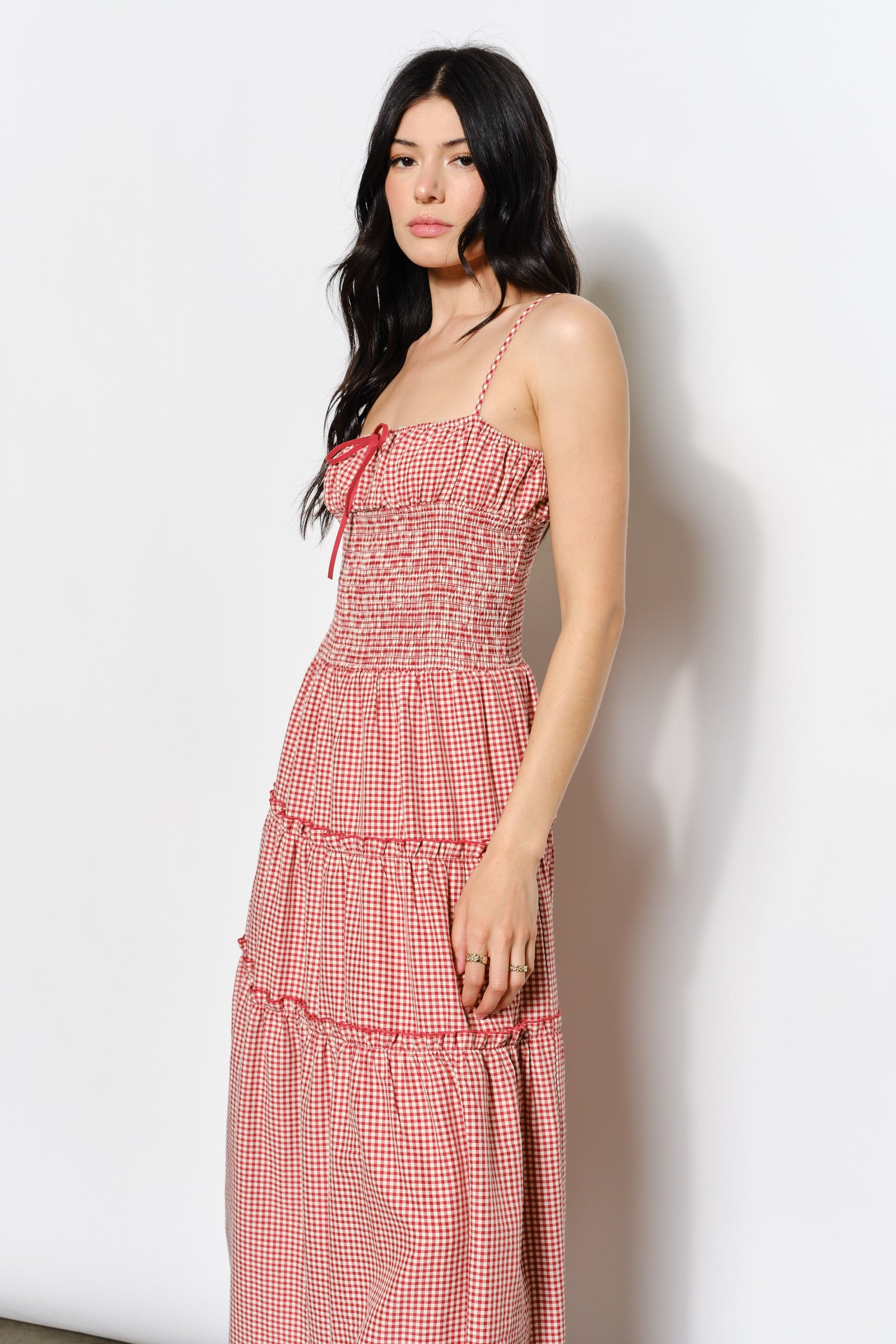 Abigail Smocked Maxi Dress