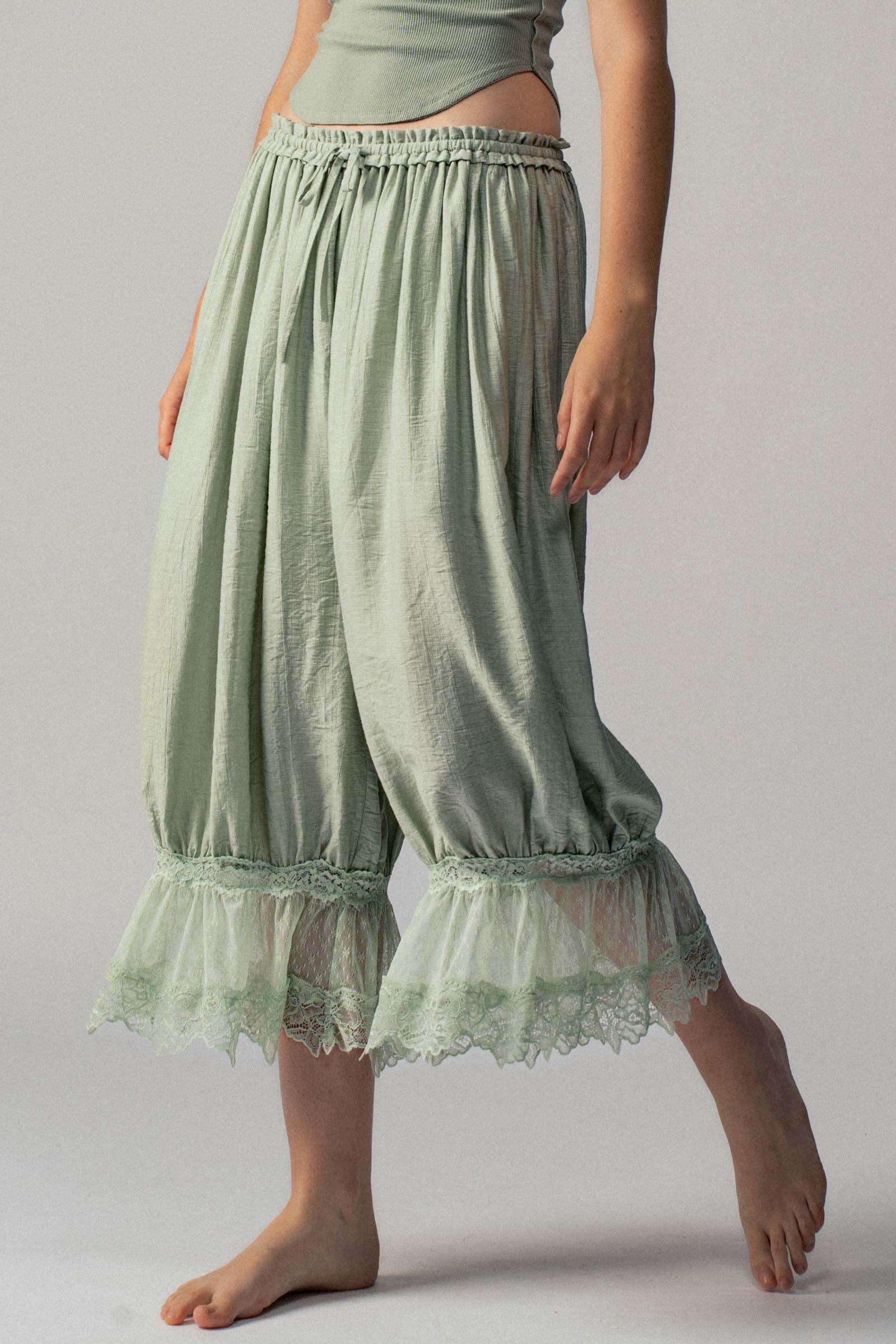 Angelic Bloomer Pants - Sage