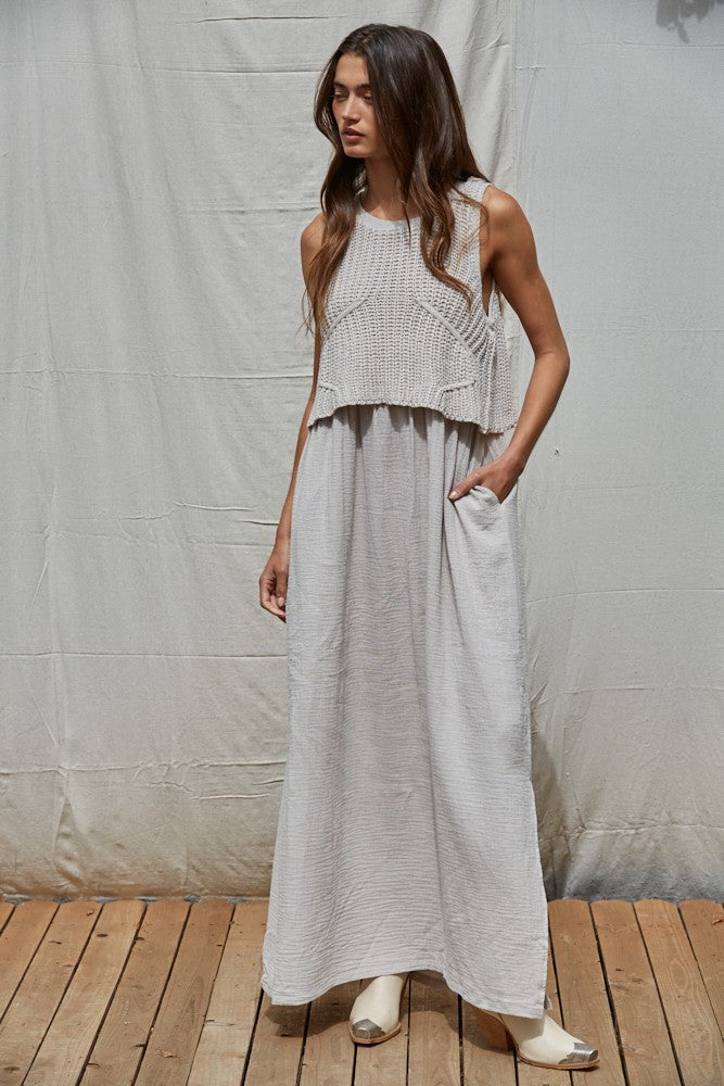 Braylee Sweater Maxi Dress