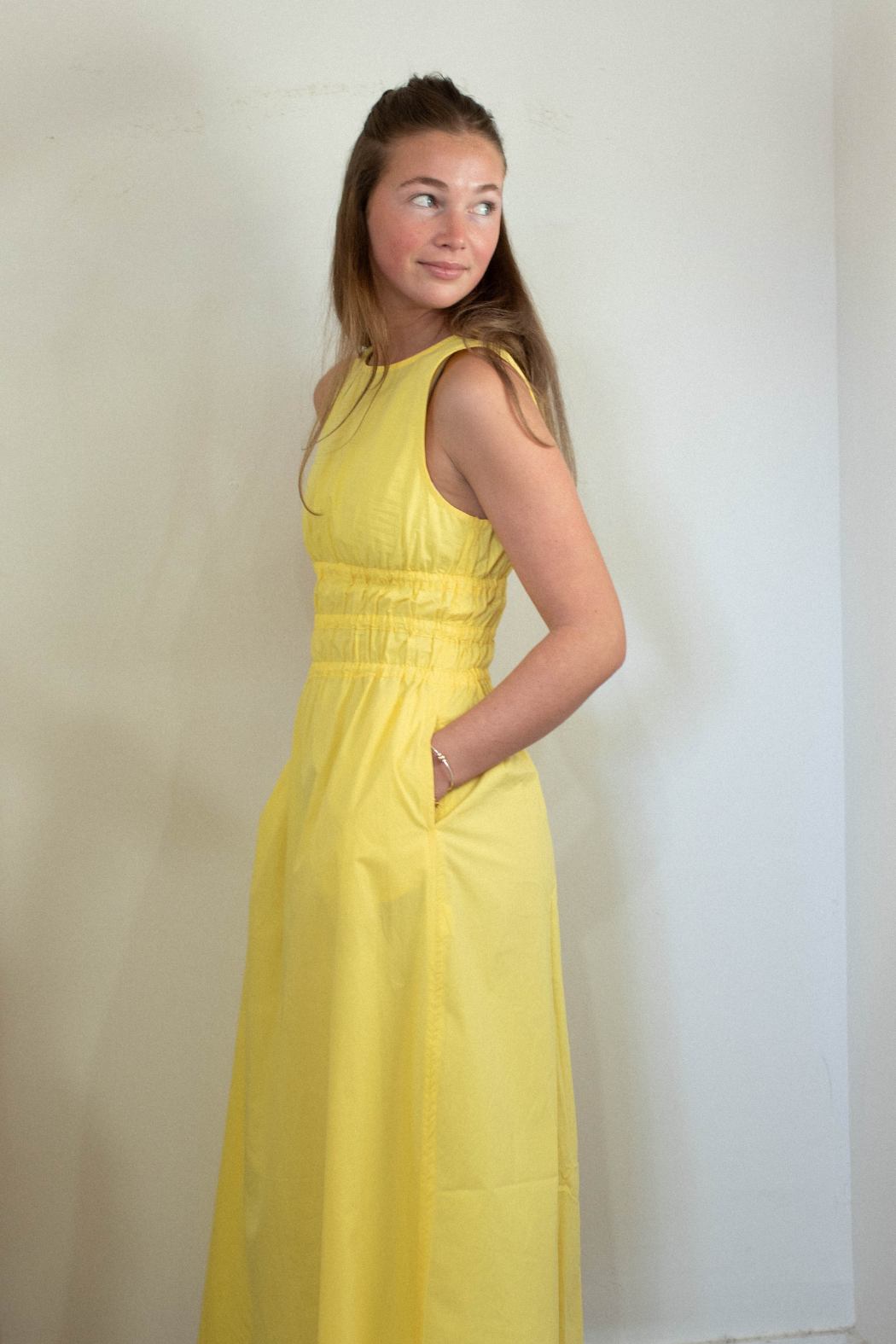 Turchi Midi Dress - Yellow