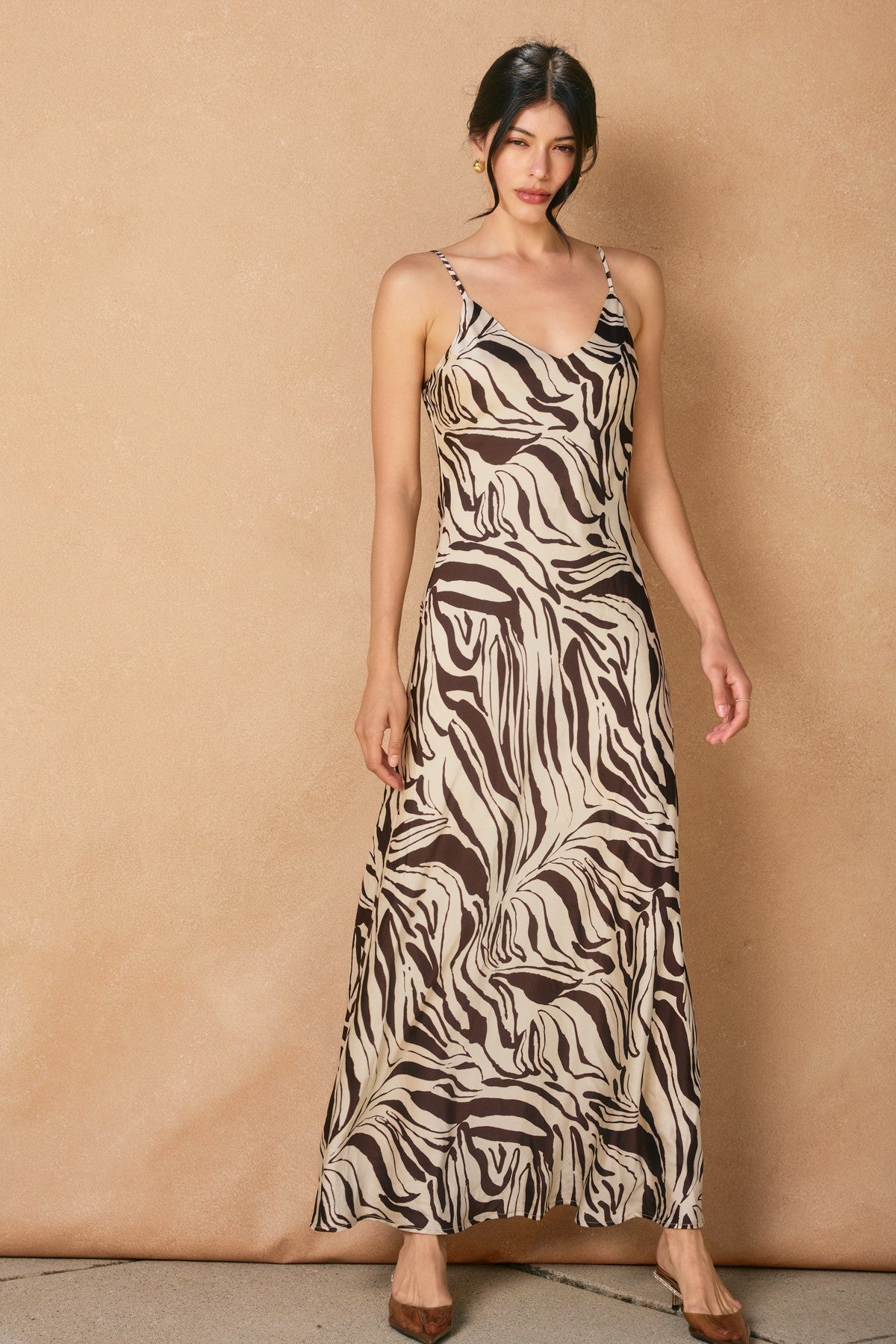 Drifted Earth Maxi Dress