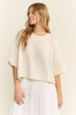 Millie Pullover Sweater - Ivory