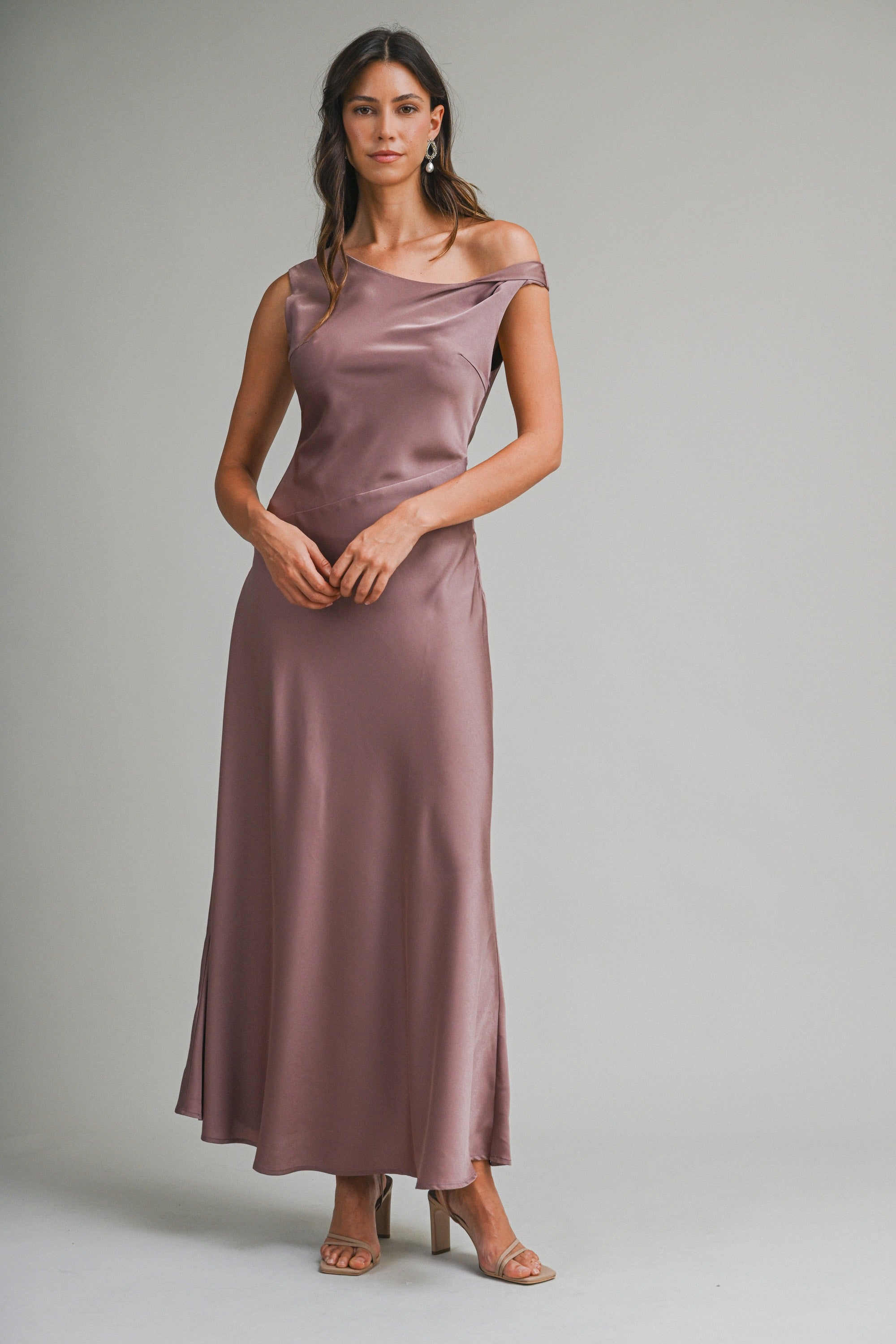 Sophia Maxi Dress - Dark Mauve