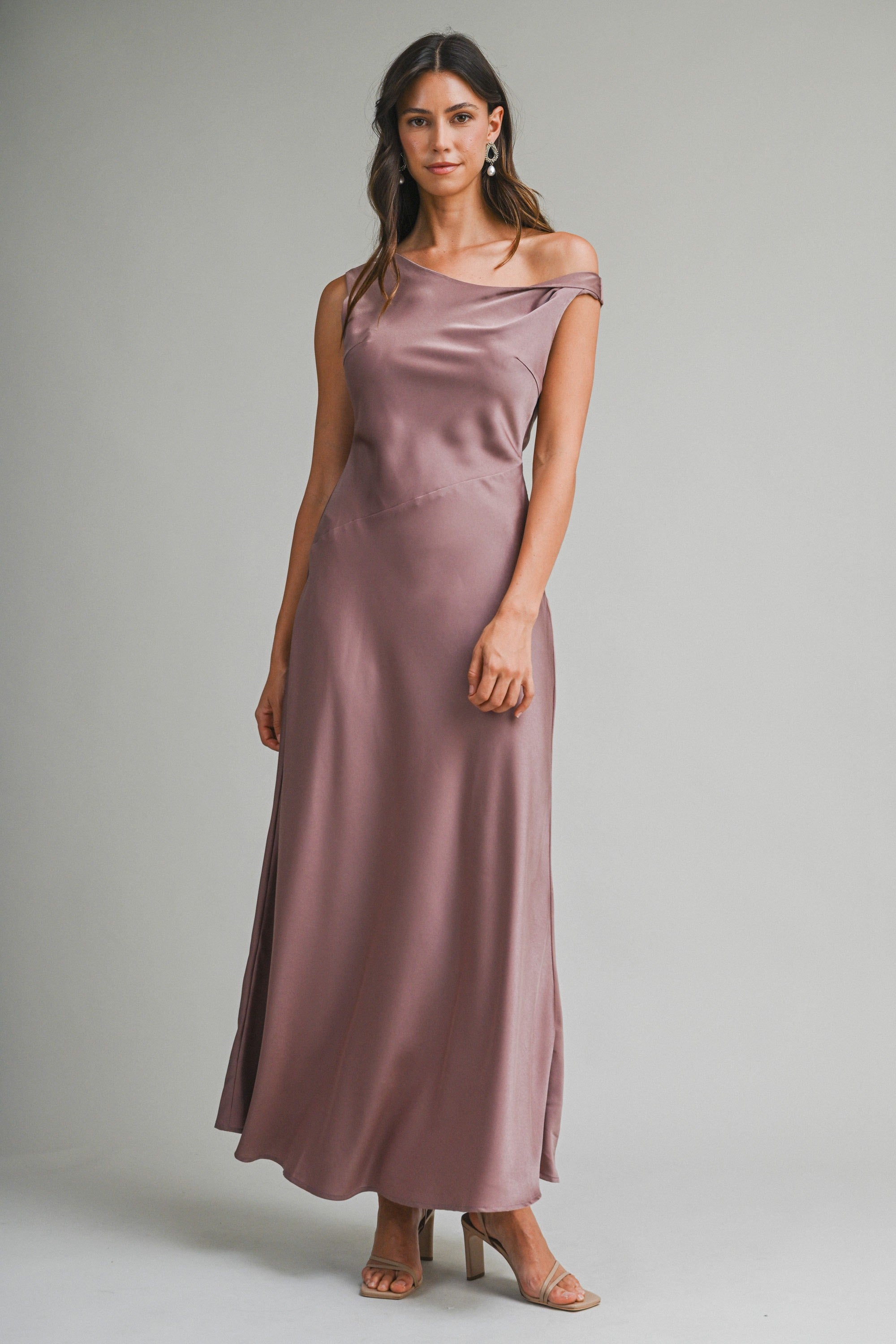 Sophia Maxi Dress - Dark Mauve