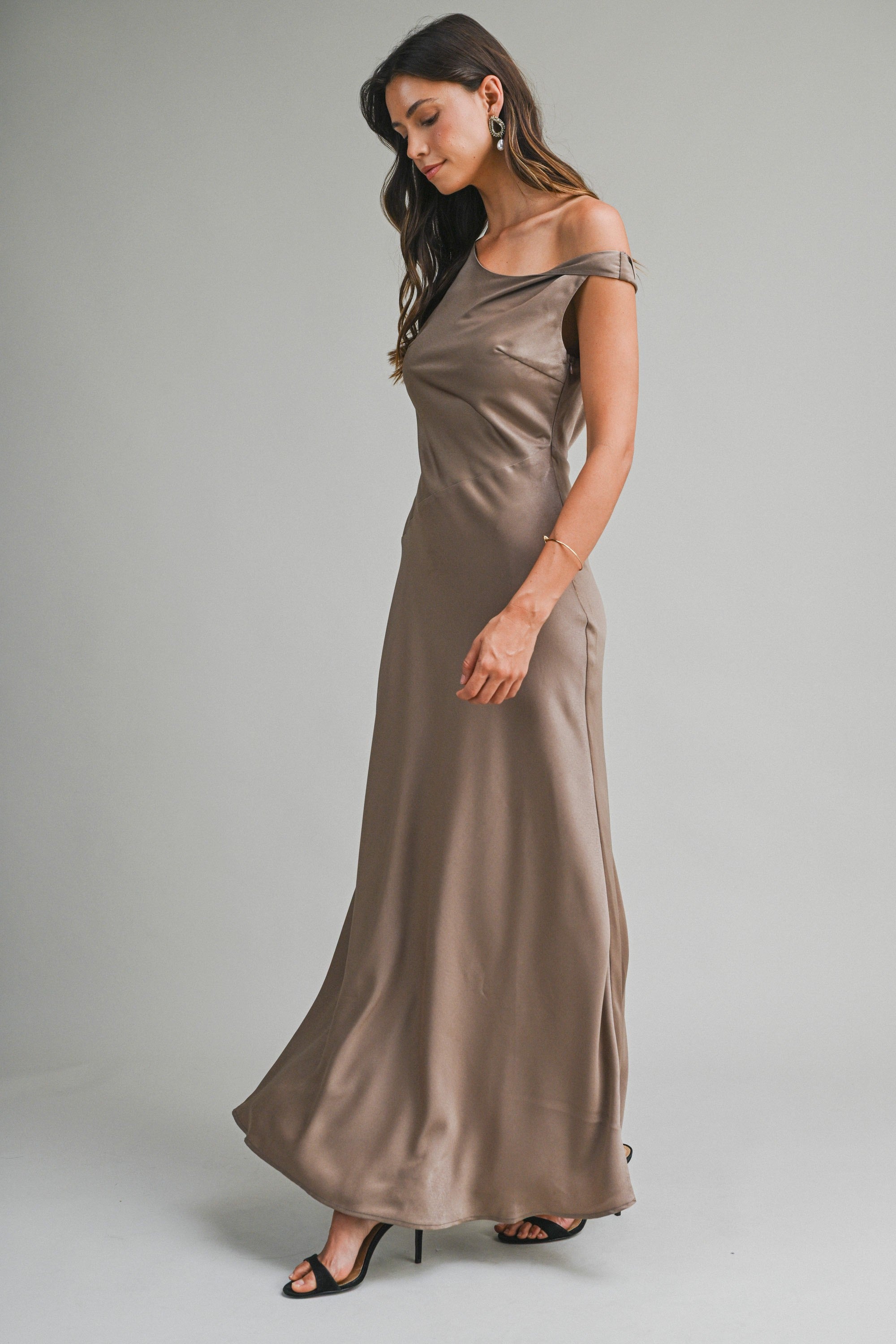 Sophia Maxi Dress - Mocha