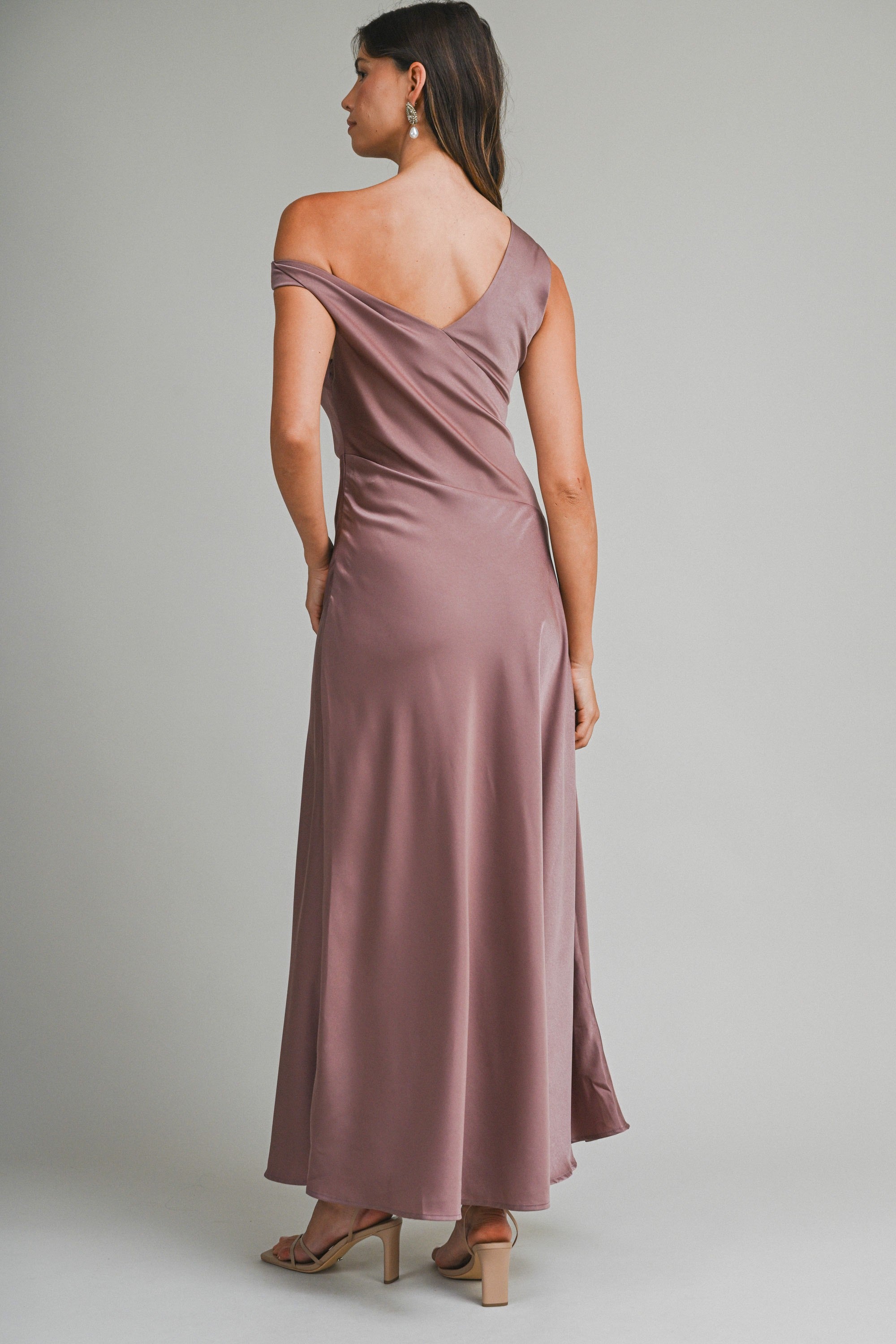 Sophia Maxi Dress - Dark Mauve