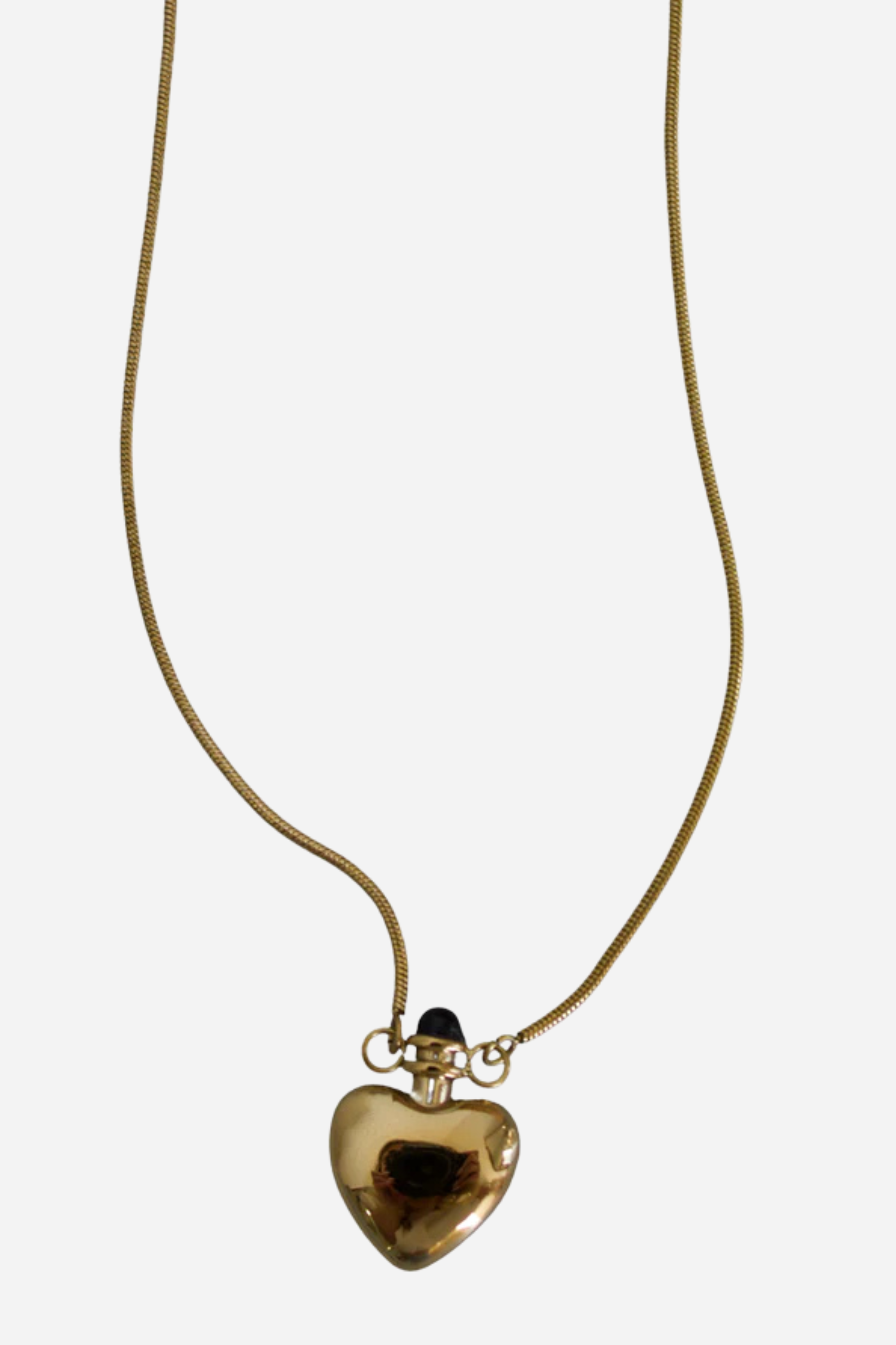 18K Gemma Heart Necklace