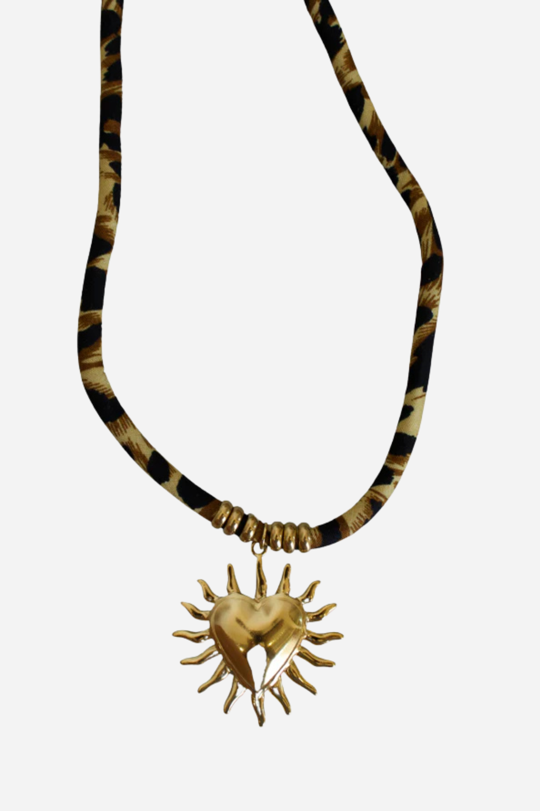 18K Rowan Heart Statement Necklace