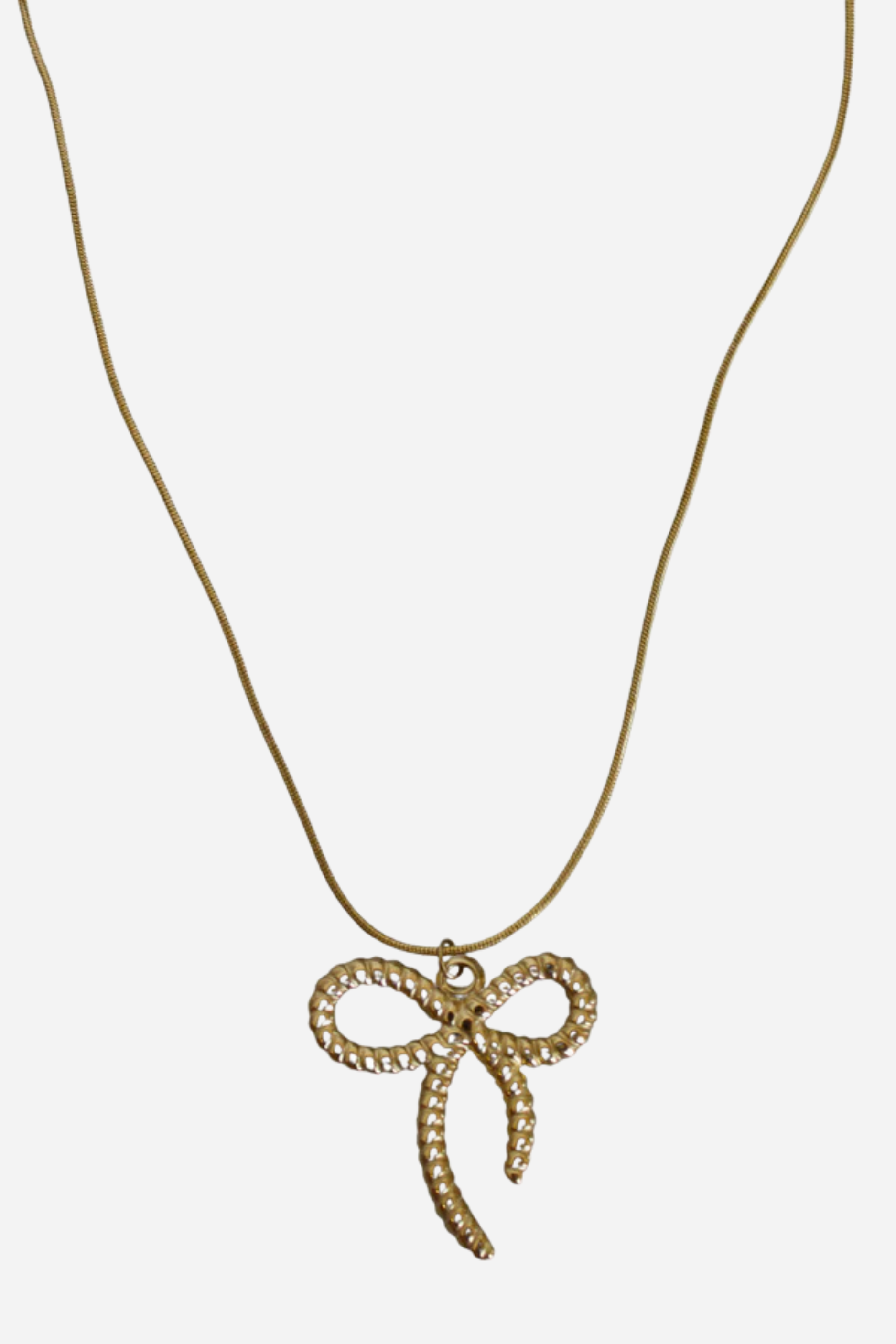 18K Ariella Bow Necklace
