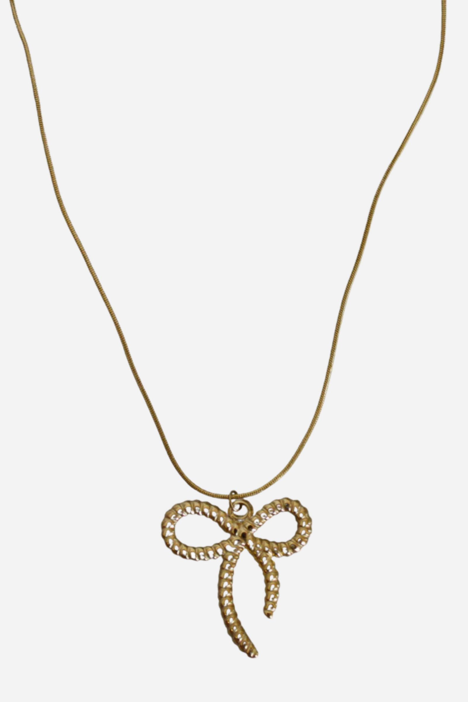 18K Ariella Bow Necklace