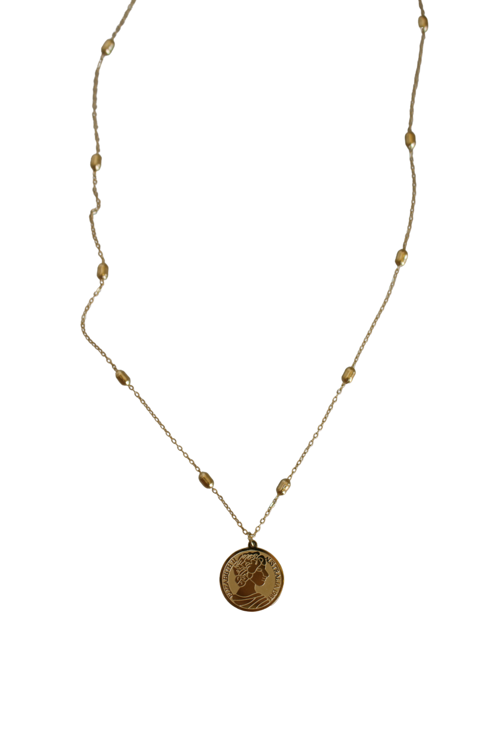 18K Zuri Coin Necklace