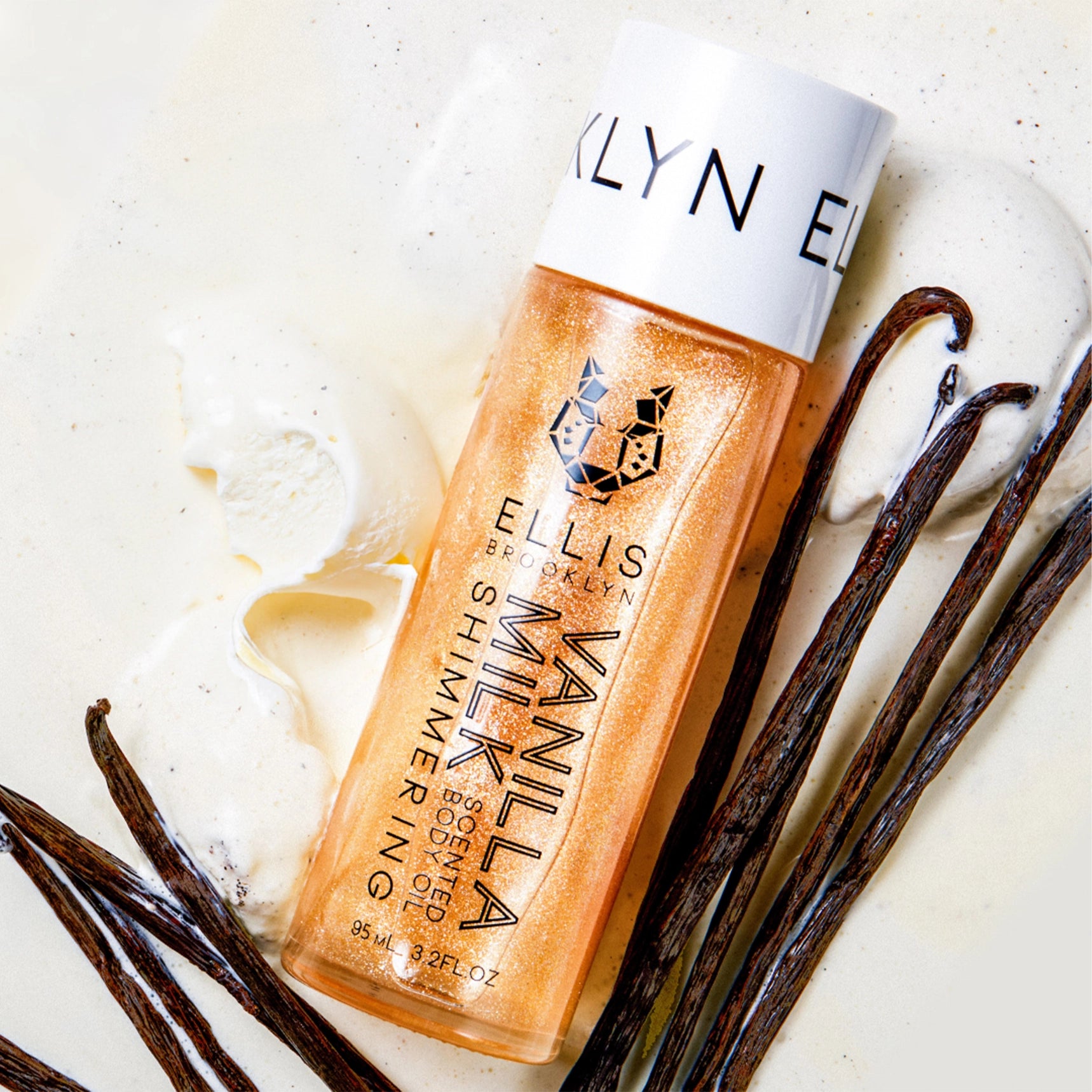 Ellis Brooklyn - Vanilla Milk Shimmering Body Oil