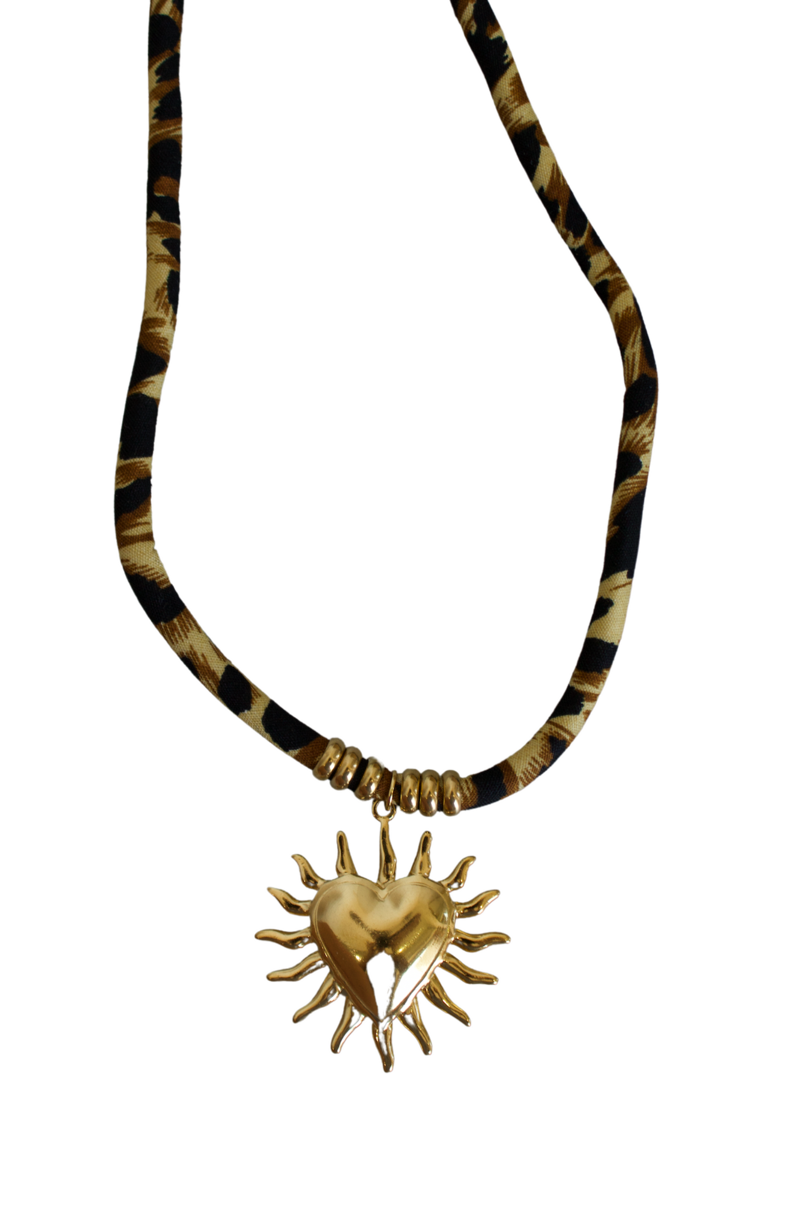 18K Rowan Heart Statement Necklace