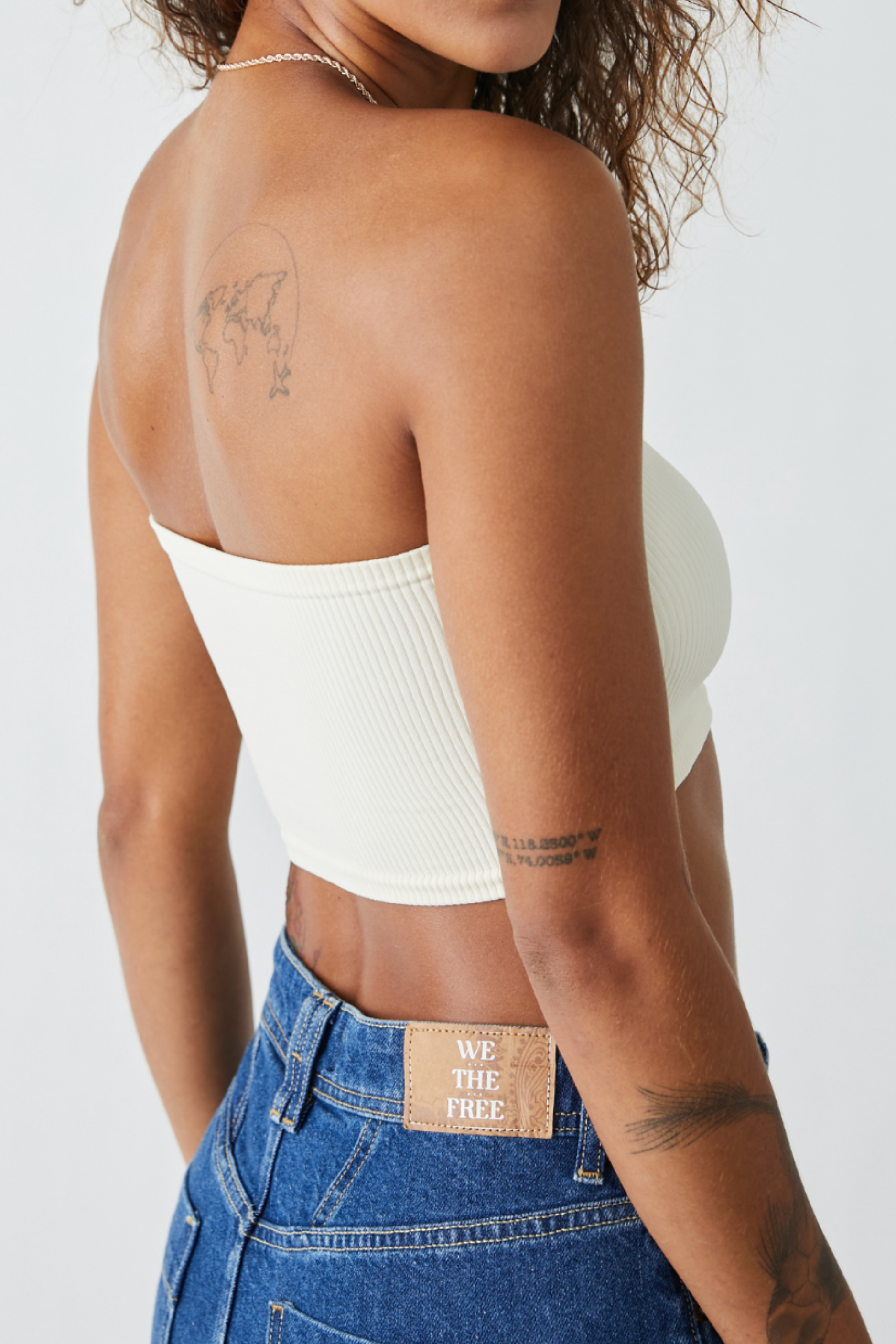Free People Amelia Bandeau - Ivory