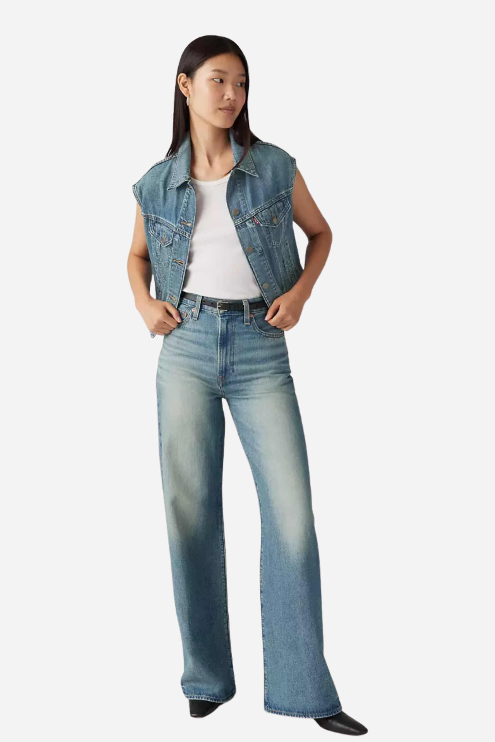 Levi's Ribcage Wide Leg Jeans - Tint Story