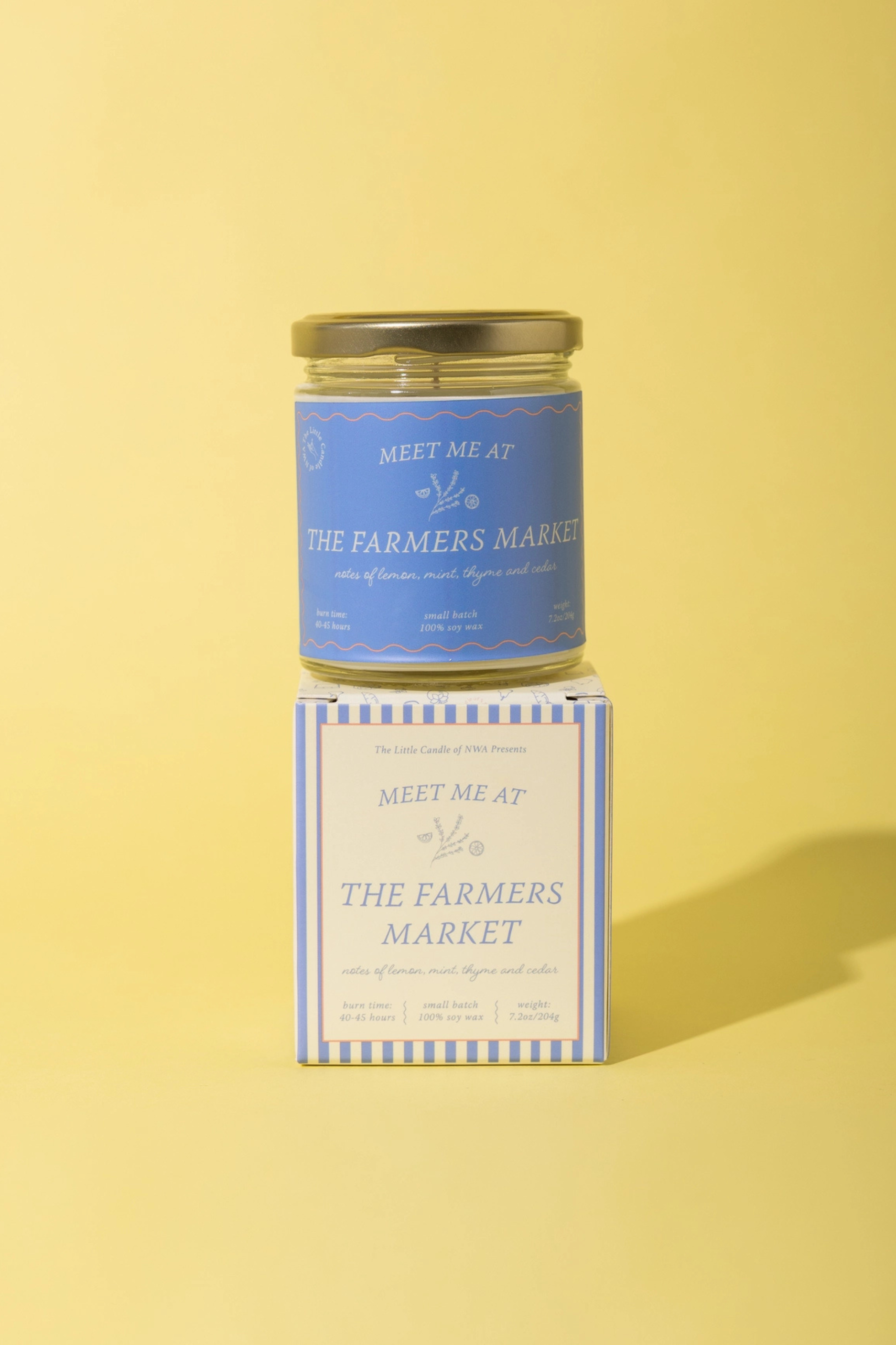 Meet Me At the Farmers Market Candle - The Little Candle of NWA