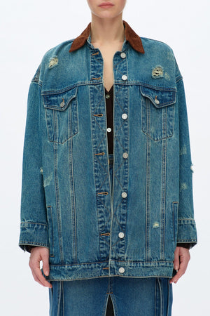 Loose Fitting Jean Jacket