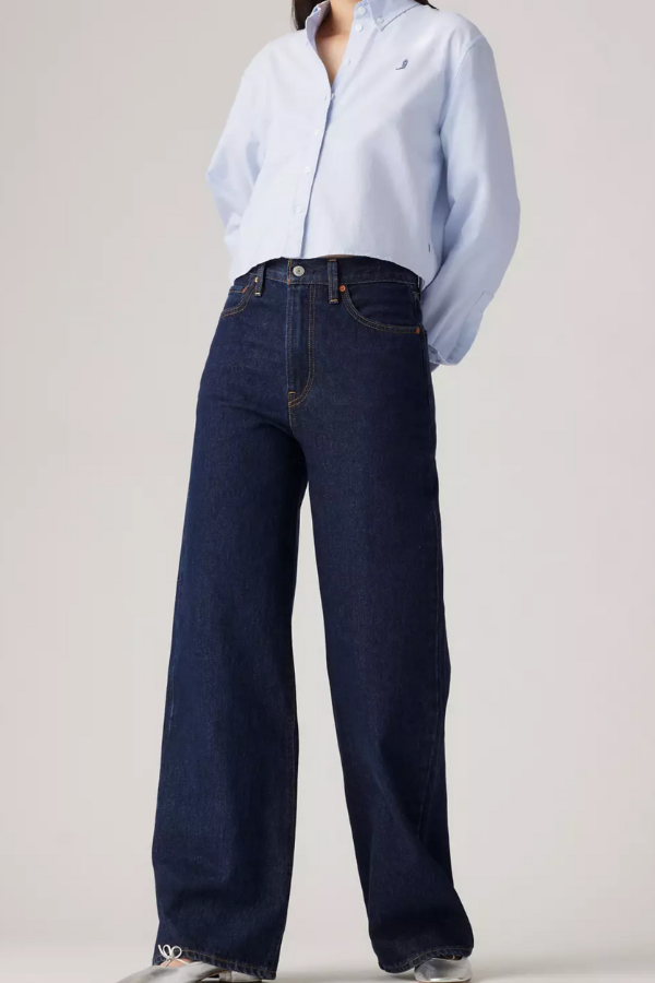 Levi's Ribcage Wide Leg Jeans - Shaded View