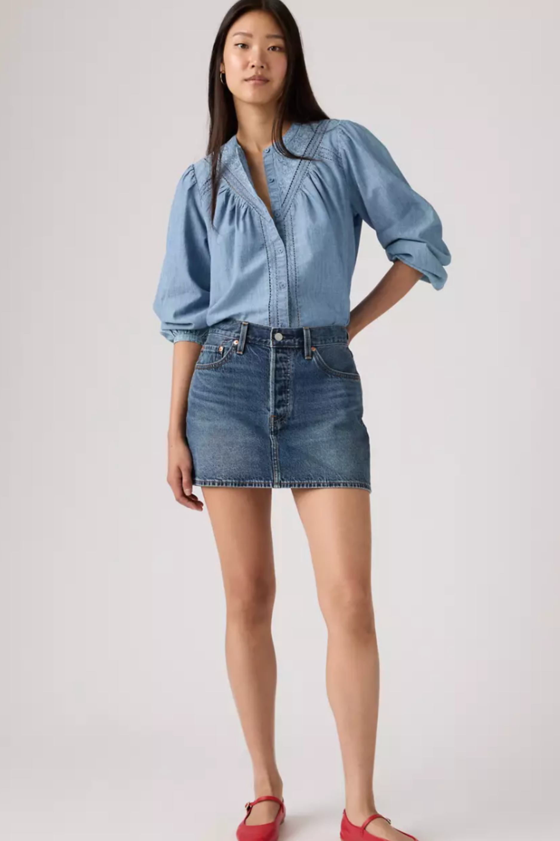 Levi's Icon Mini Skirt - Phoenix Rising