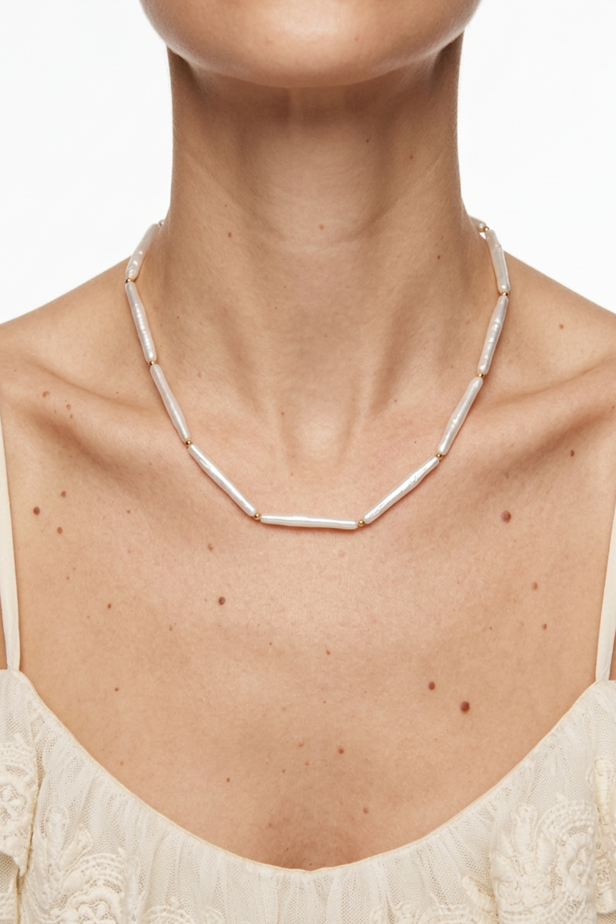 18K Jane Pearl Necklace