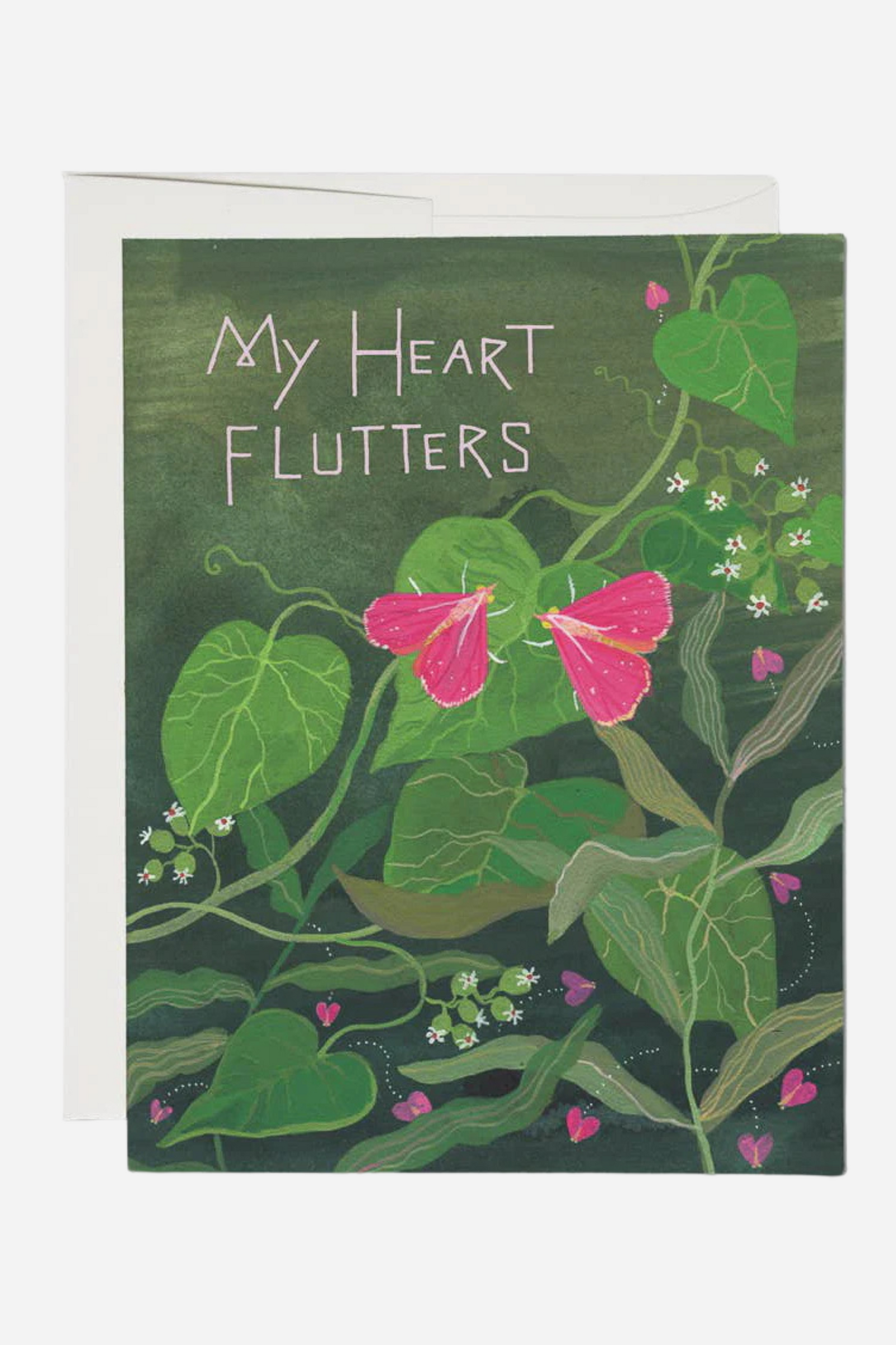 My Heart Flutters Card