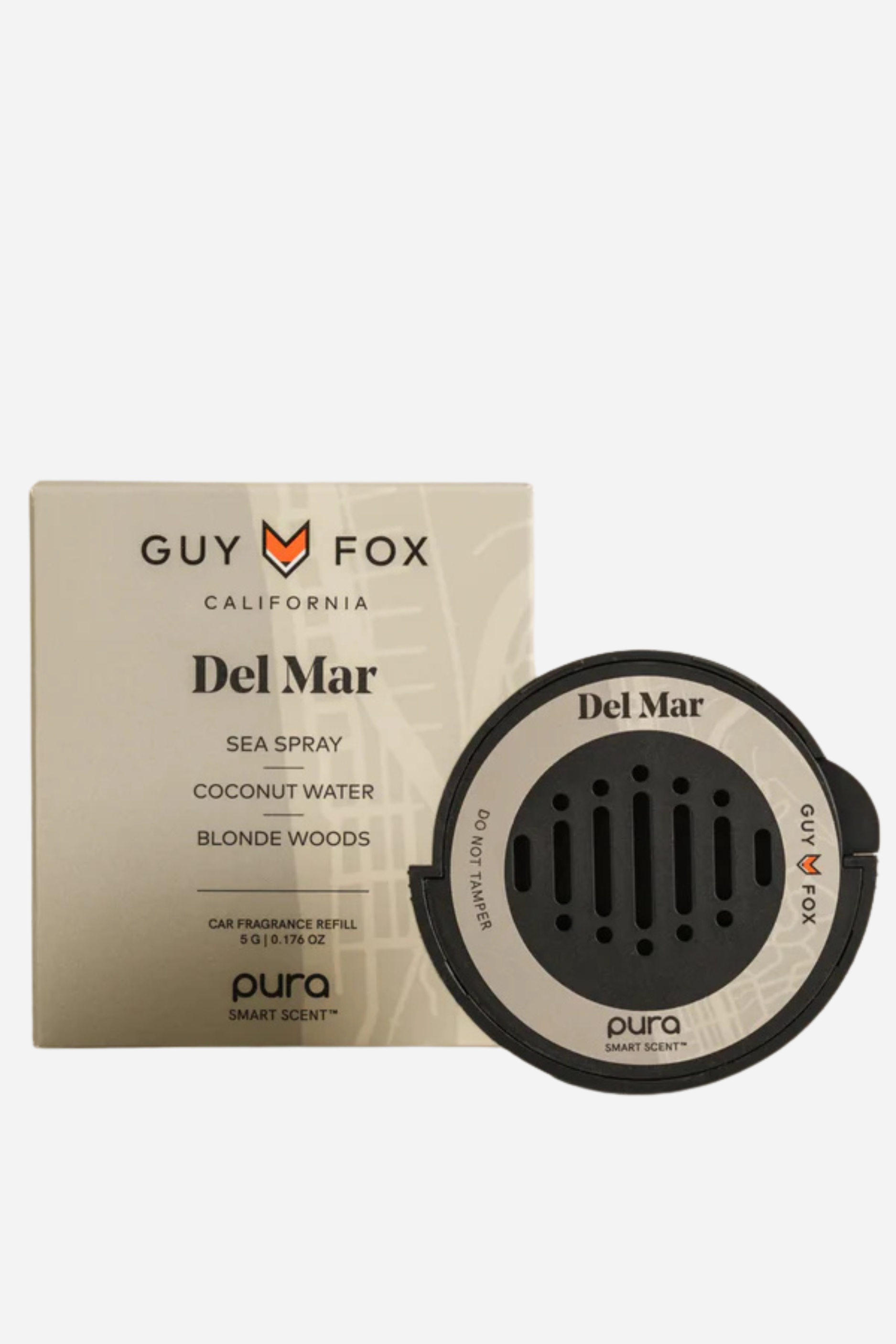 Pura Car Diffuser Replacement Fragrance - Del Mar