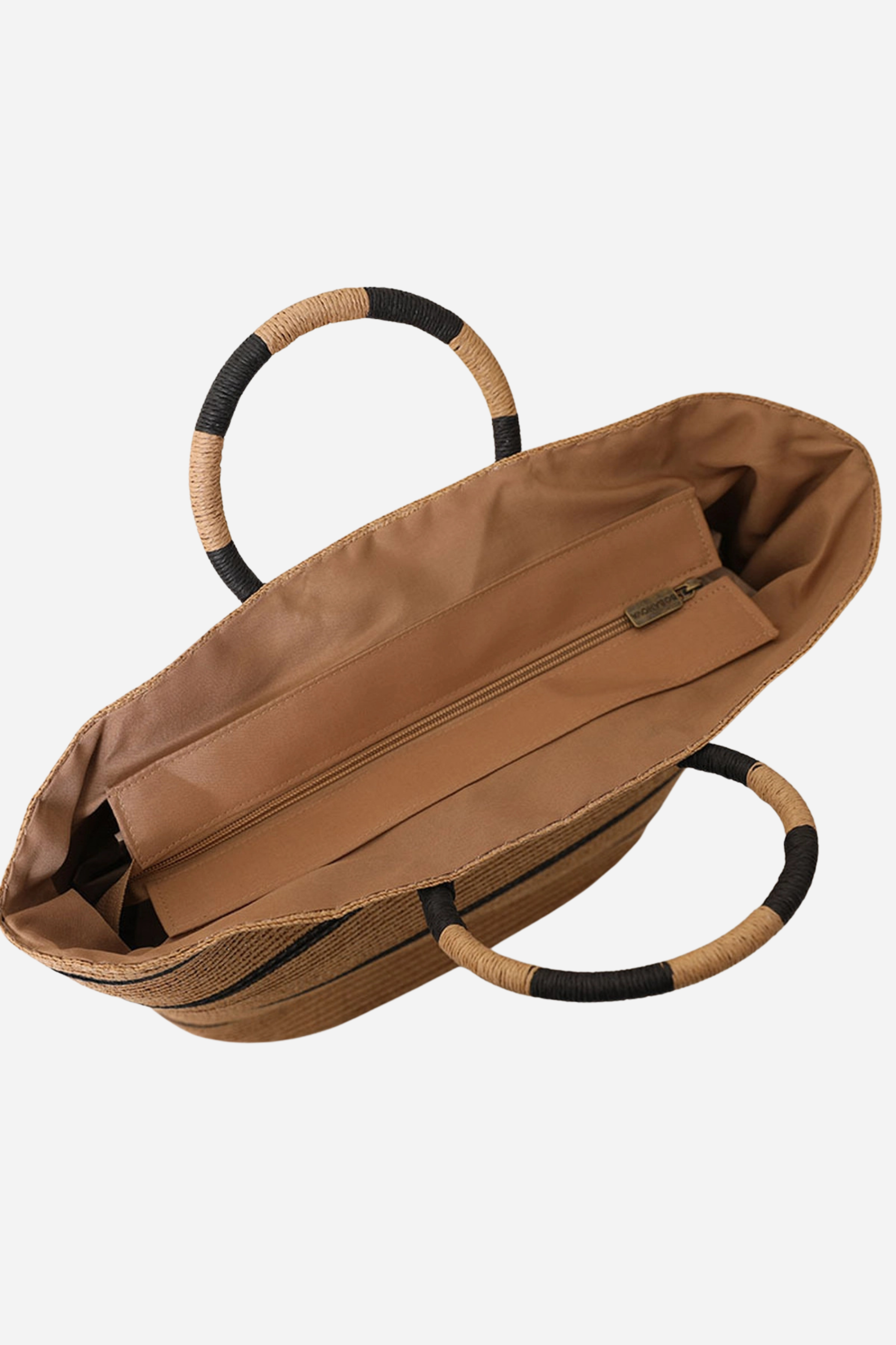 Striped Beach Tote Bag