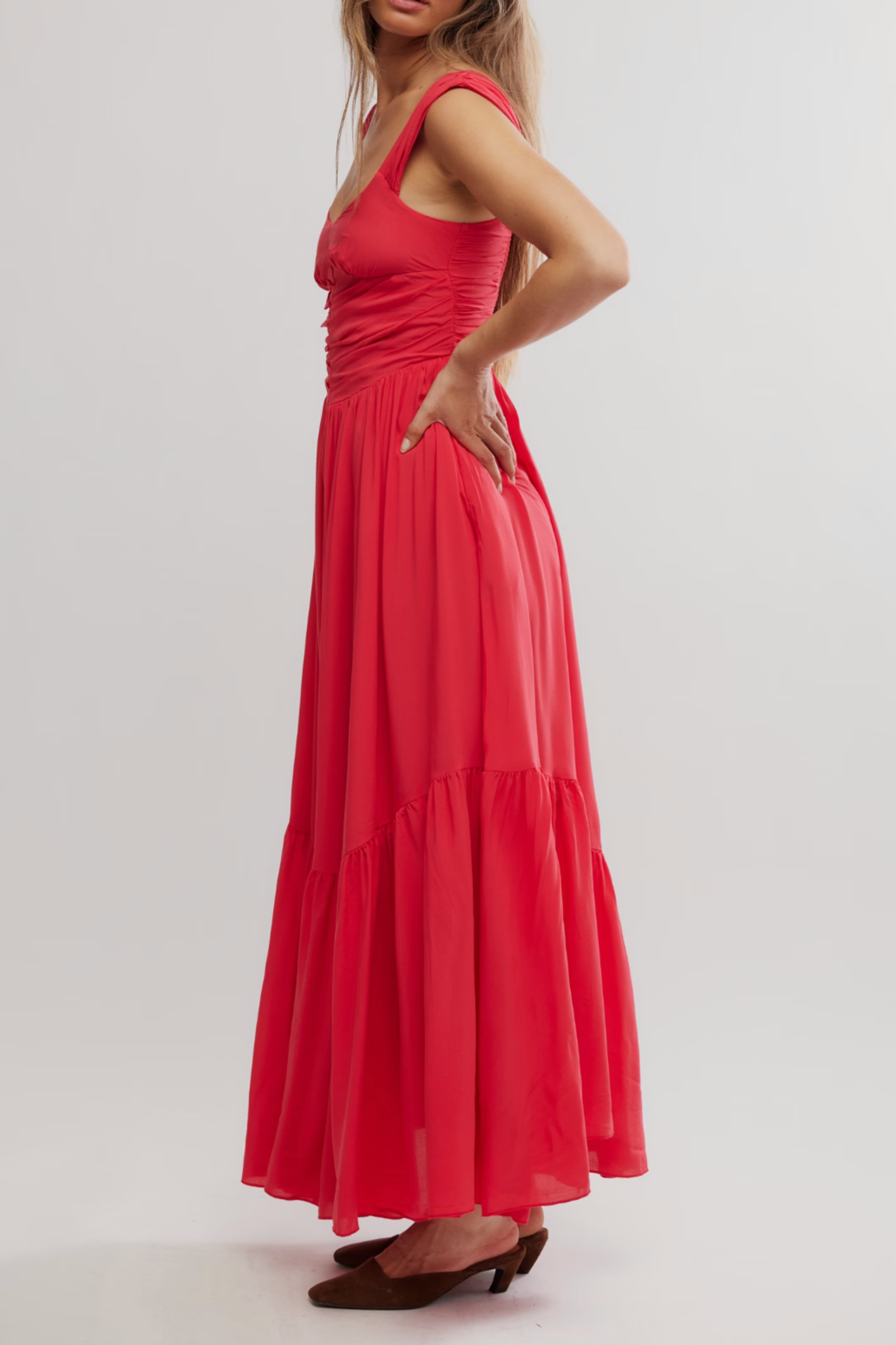 Free People Sasha Maxi Dress - Lollipop