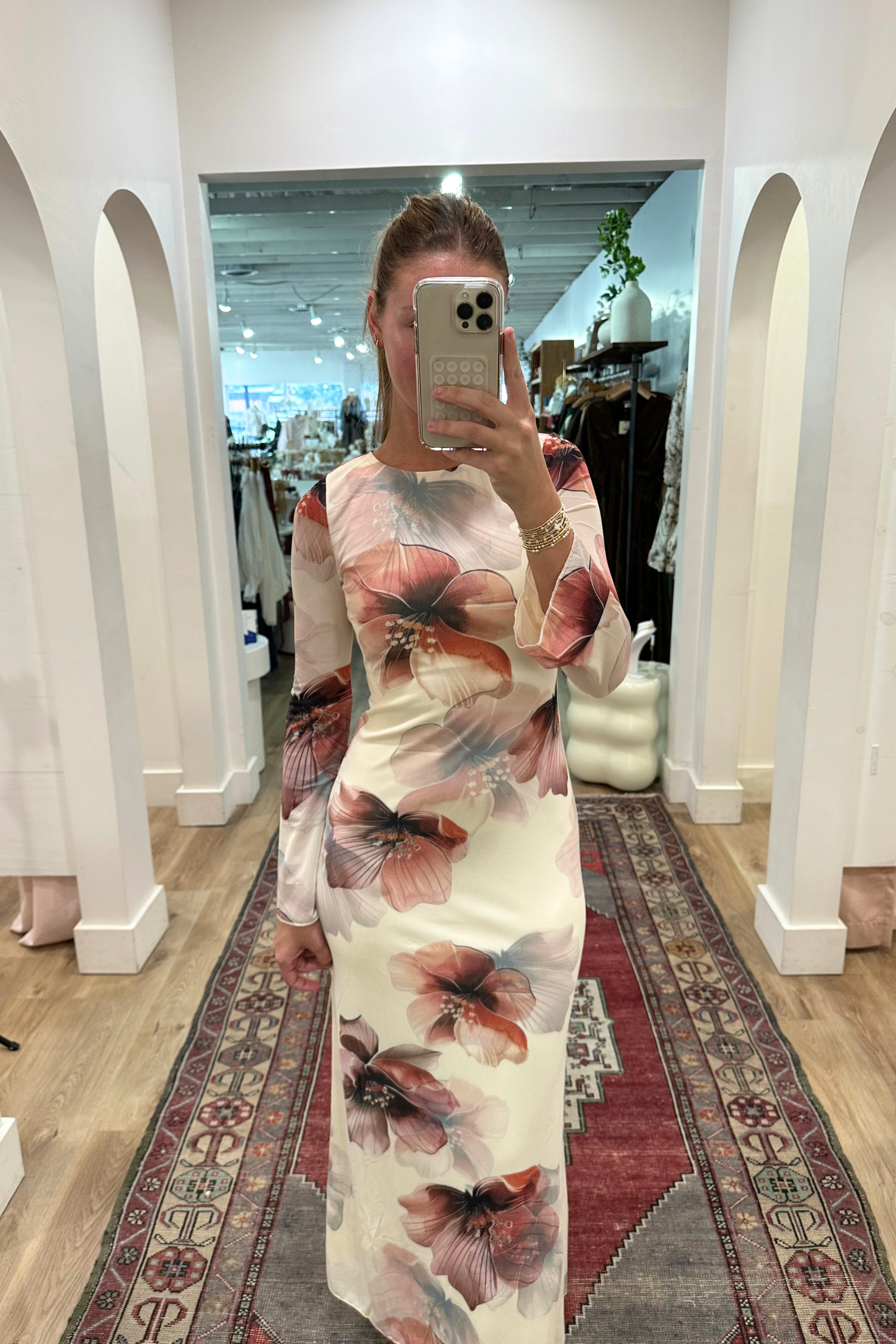 Ariana Floral Maxi Dress