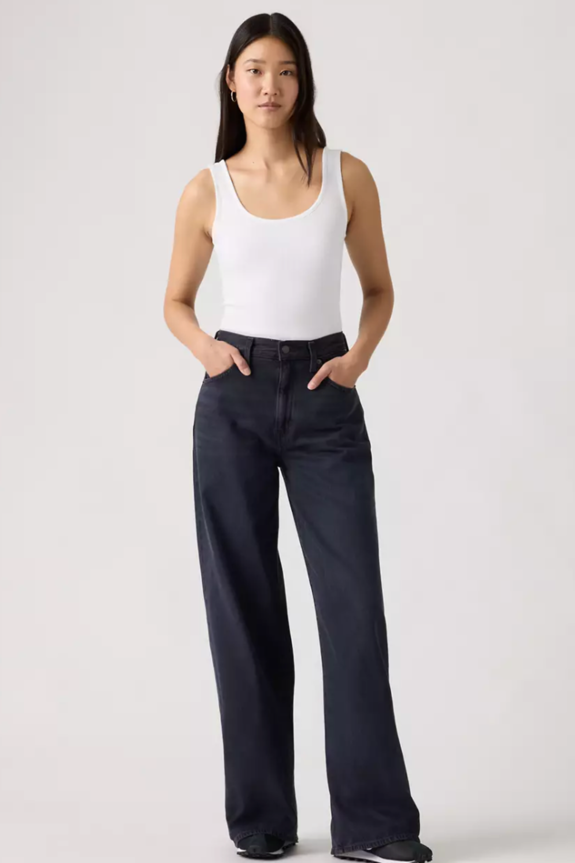 Levi's Cinch Wide Leg Jeans - Dark Humor